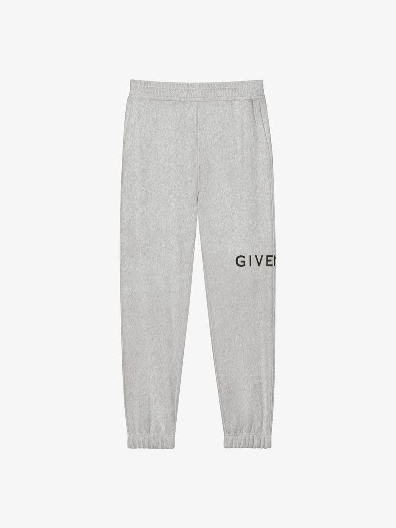 Givenchy o1w1db10426 Slim Fit Jogging Pants in Grey Size US 32 / EU 48 - 1 Thumbnail