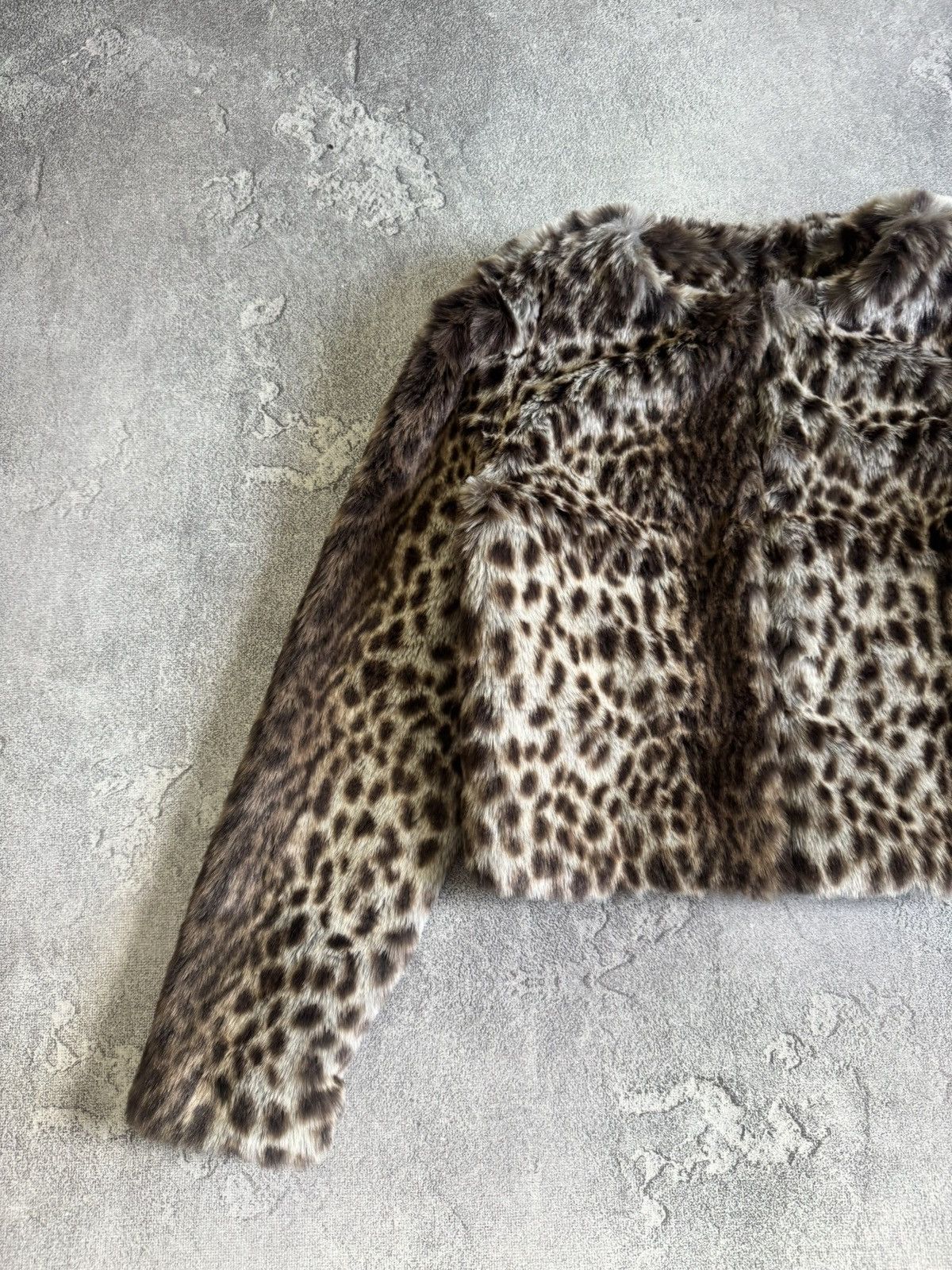 Hysteric Glamour Rare Faux Fur jacket bomber blazer Y2K Avantgarde L.G.B. 90s Size XS / US 0-2 / IT 36-38 - 9 Thumbnail