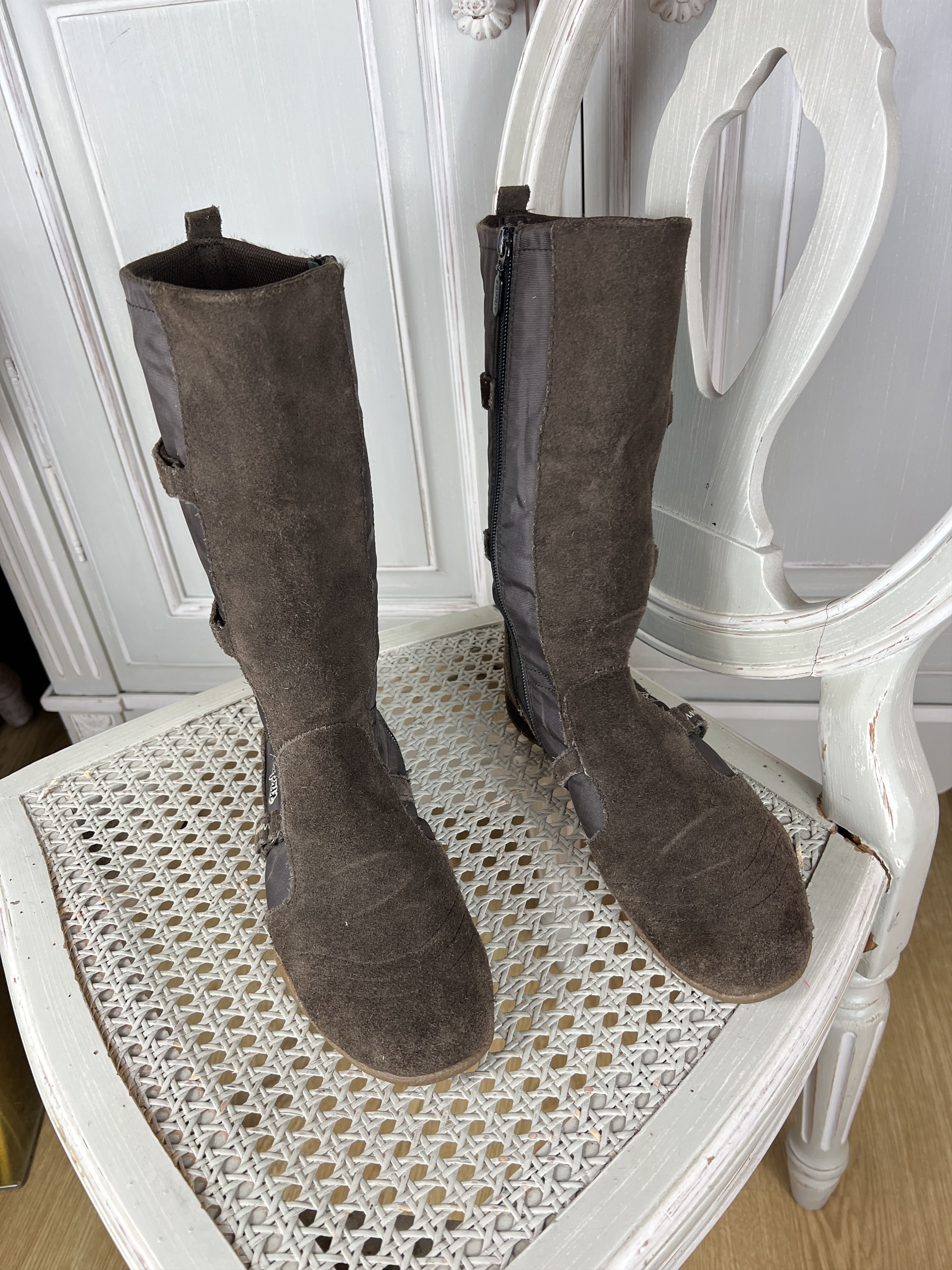 Esprit VINTAGE HIGHBOOTS BONDAGE ESPRIT MOTO RACING SHOES Size US 9 / IT 39 - 4 Thumbnail
