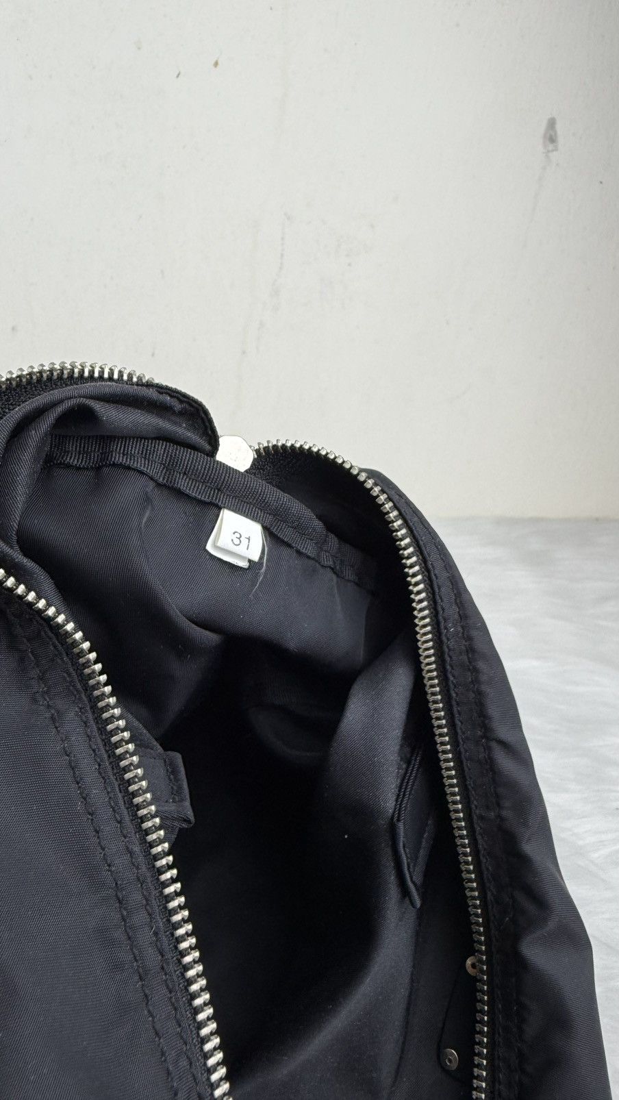 Prada Prada Nylon and Leather Boston Bag Size ONE SIZE - 11 Thumbnail