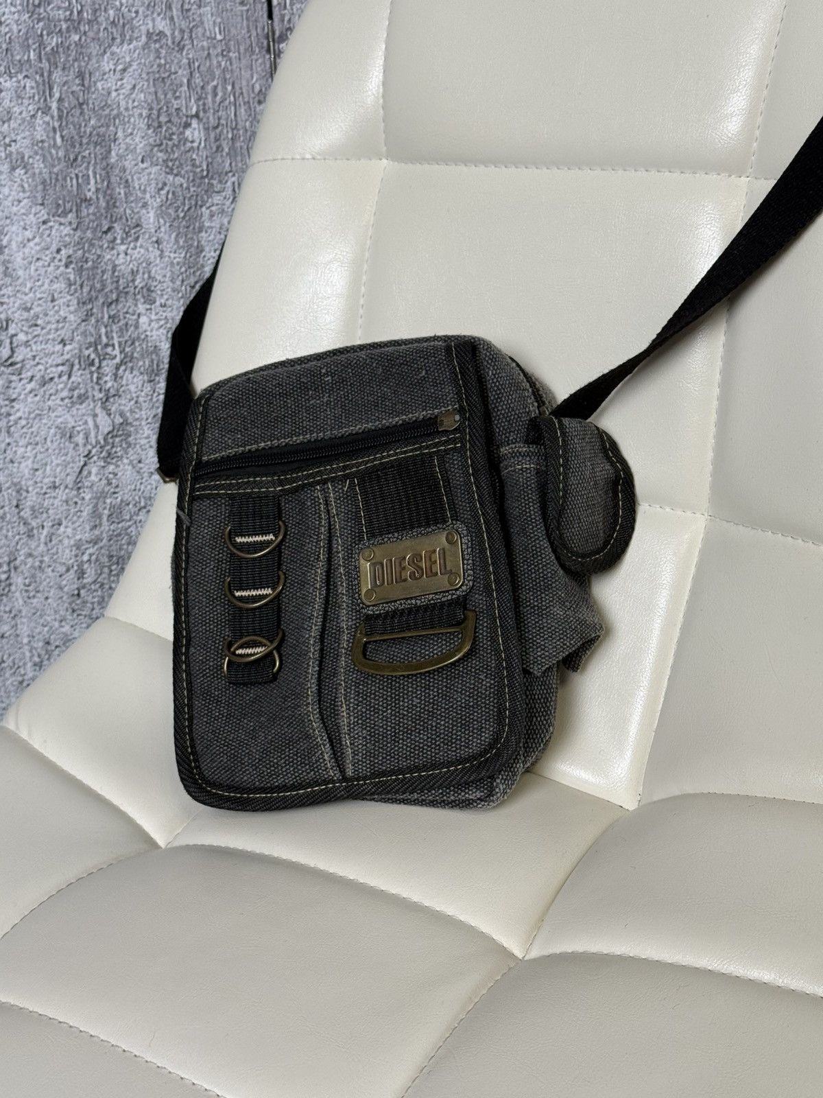 Diesel Vintage Diesel Crossbody Messenger Bag Military Utility Size ONE SIZE - 1 Thumbnail