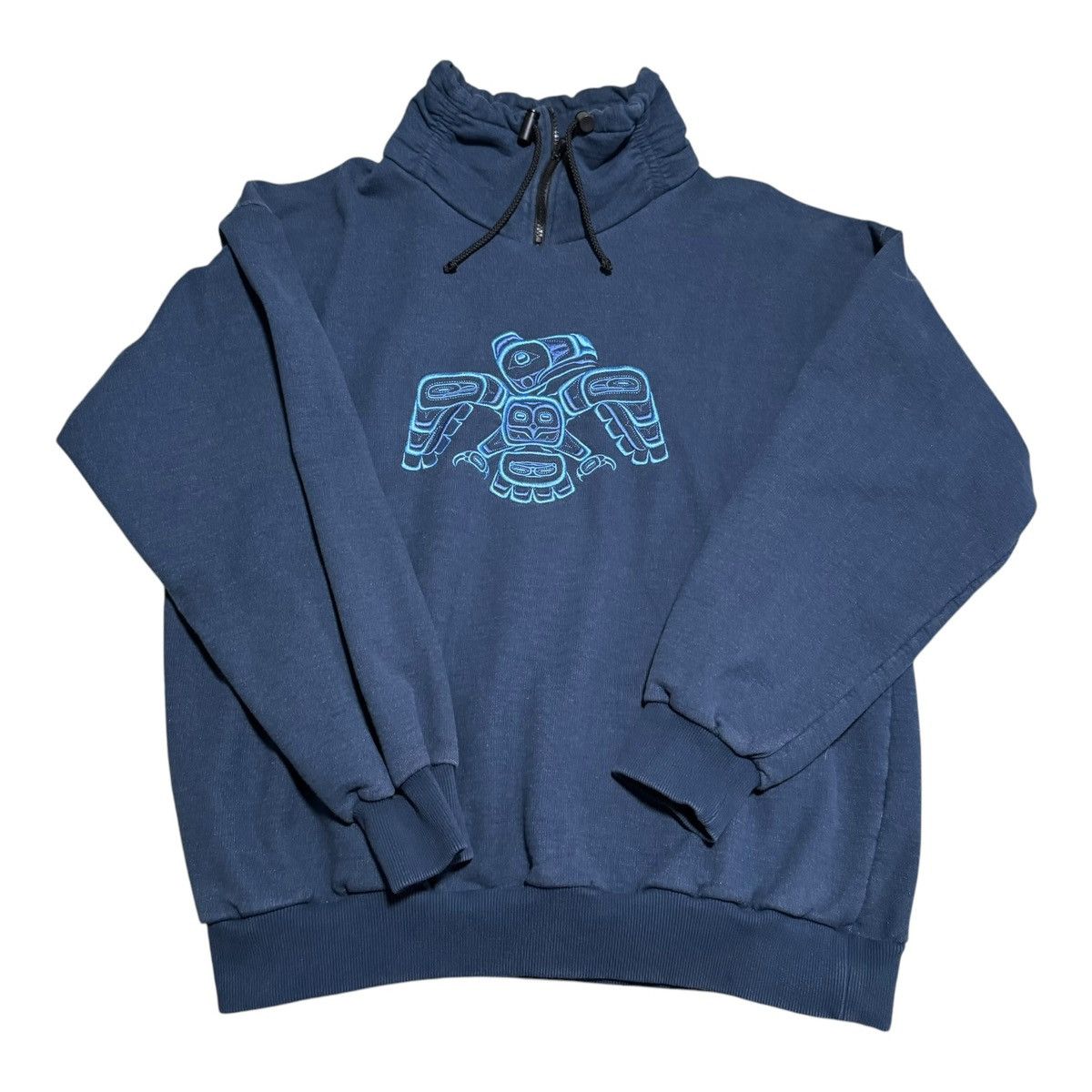 Other Fuzzy Stonewash Canada Flying Eagle High Neck Sweatshirt M Size US M / EU 48-50 / 2 - 1 Thumbnail