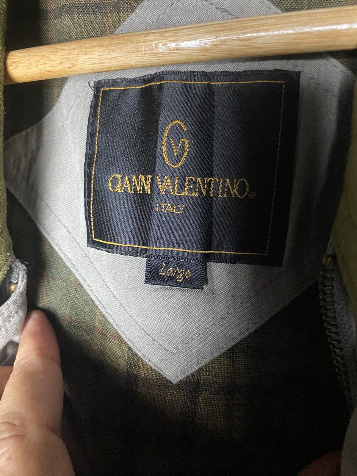 Gianni Valentino Vintage Gianni Valentino Bomber Jacket Size US L / EU 52-54 / 3 - 8 Thumbnail