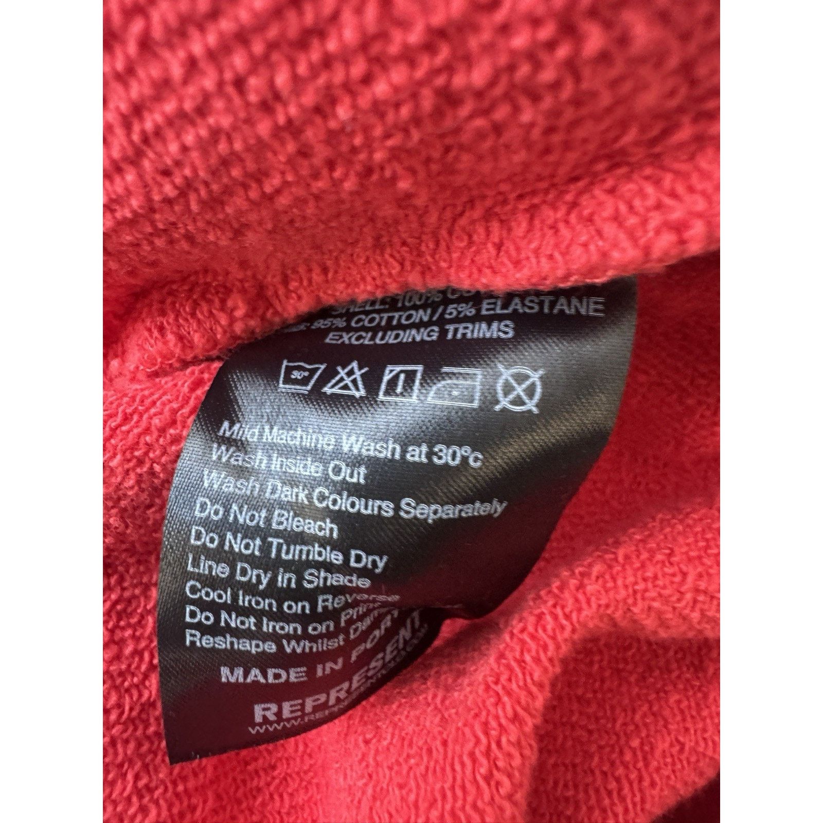 Represent Clo. Represent Storms In Heaven Burnt Red Hoodie XS Oversized NWT Size US XS / EU 42 / 0 - 4 Thumbnail