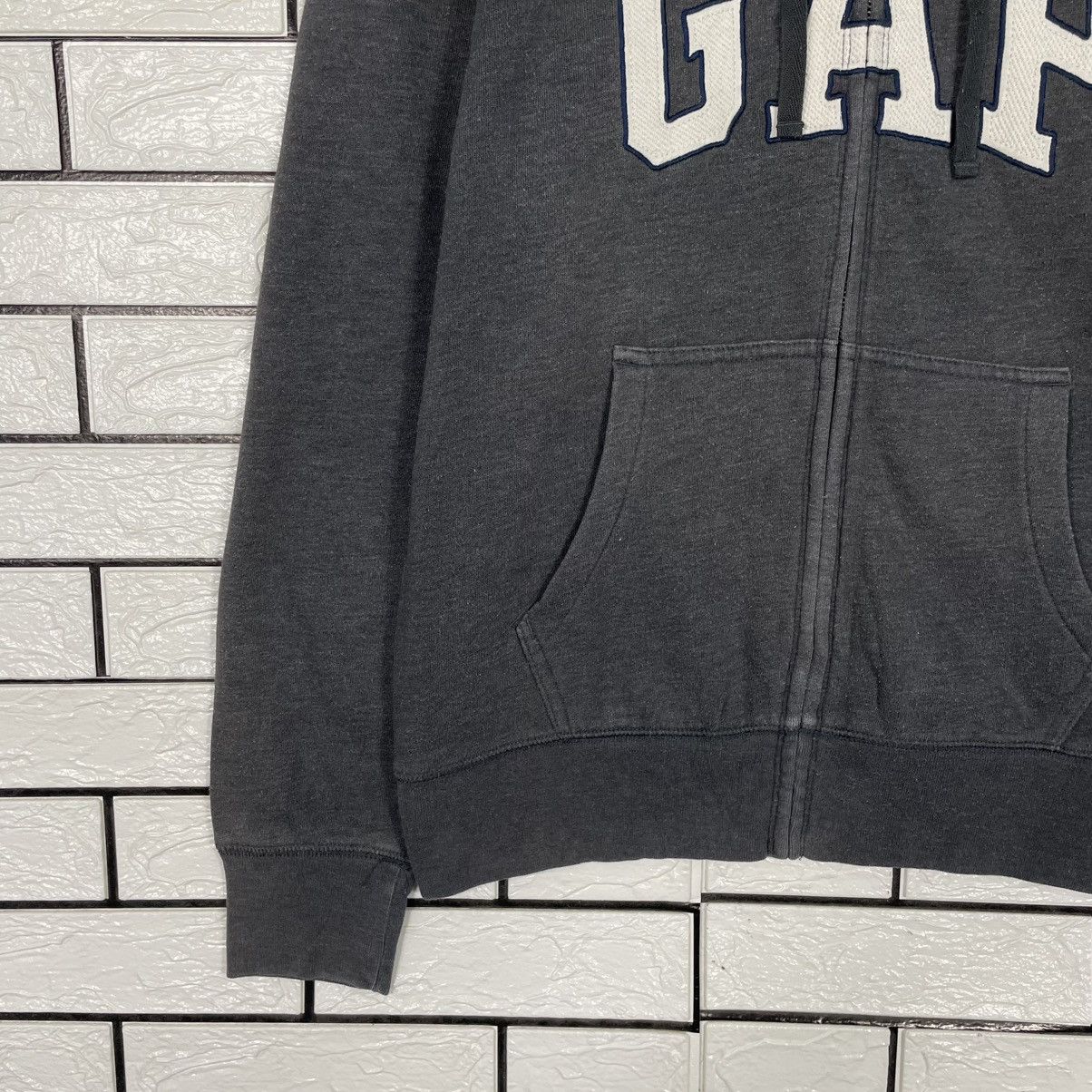 Gap Gap Big Logo Zipper Hoodie Size US M / EU 48-50 / 2 - 3 Thumbnail
