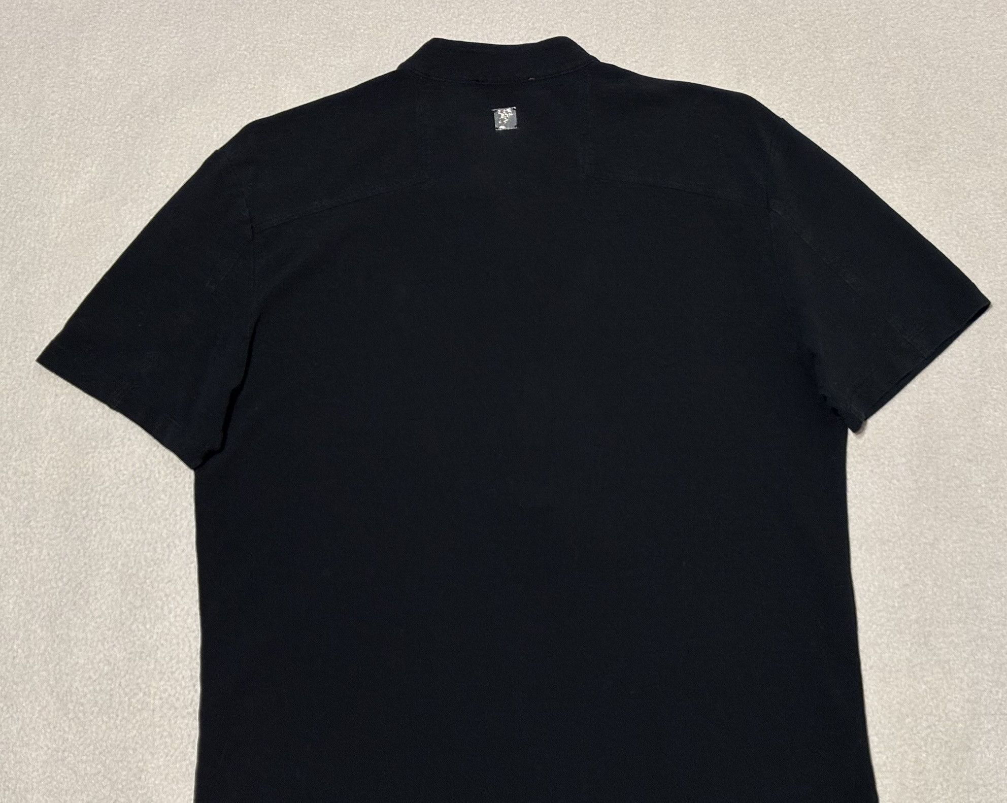 Versace Versace Collection Black T-Shirt 1/4 zip size. L Size L / US 10 / IT 46 - 9 Thumbnail