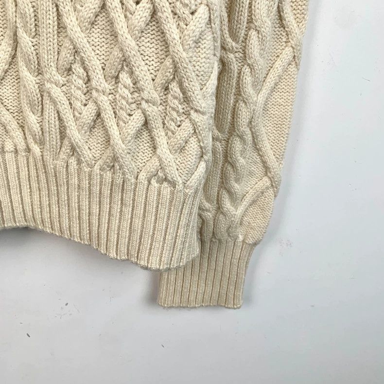 Dior Dior Beige CD letter embroidery cashmere turtleneck long sl Size US XL / EU 56 / 4 - 5 Thumbnail