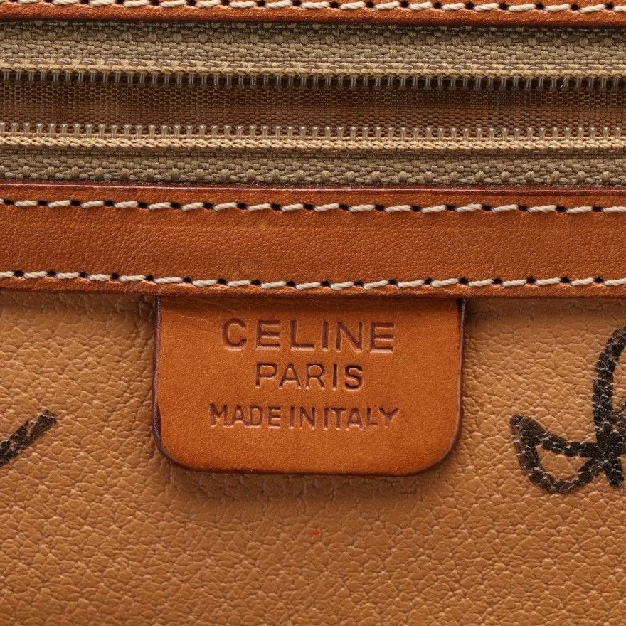 Celine Vintage Celine Macadam Briefcase Size ONE SIZE - 7 Thumbnail