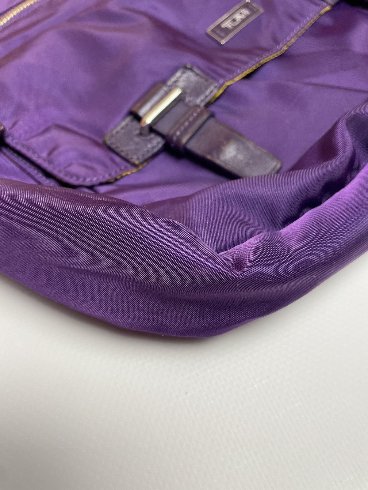 Tumi Tumi Y2K Purple Nylon Crossbody Messenger Bag Size ONE SIZE - 6 Thumbnail