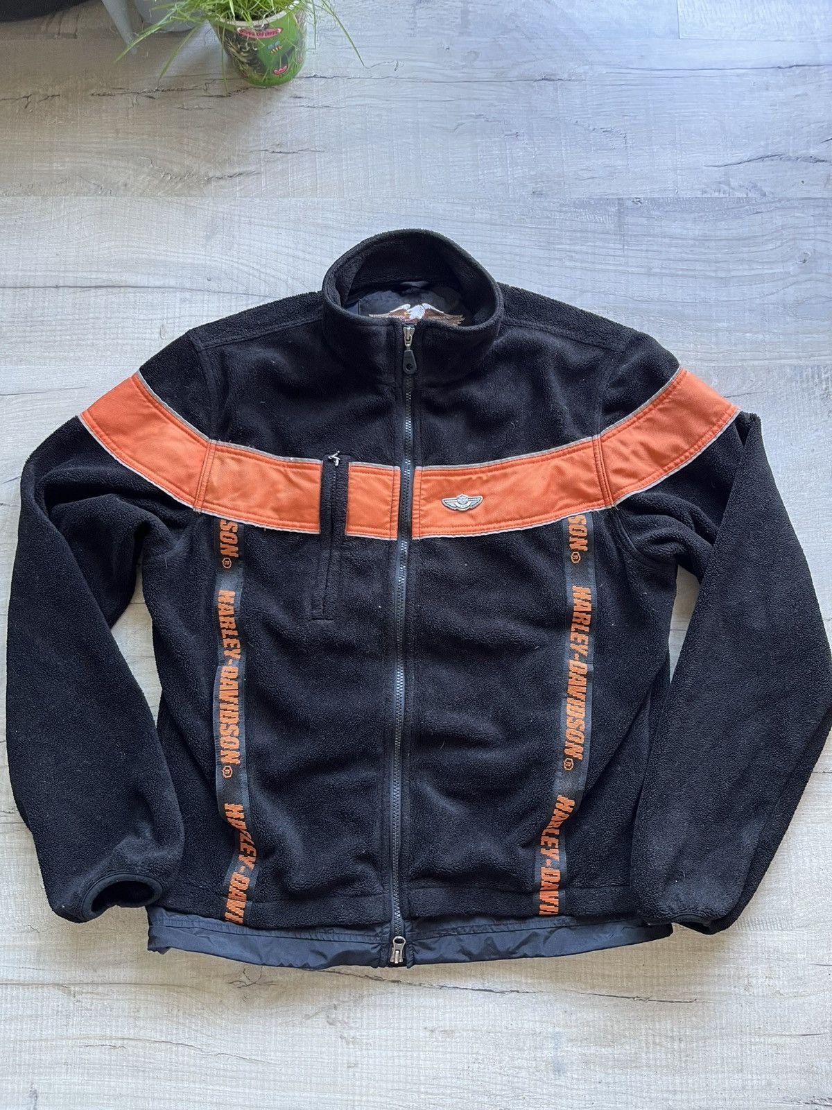 Harley Davidson Vintage Harley Davidson polar fleece jacket Size US M / EU 48-50 / 2 - 1 Thumbnail