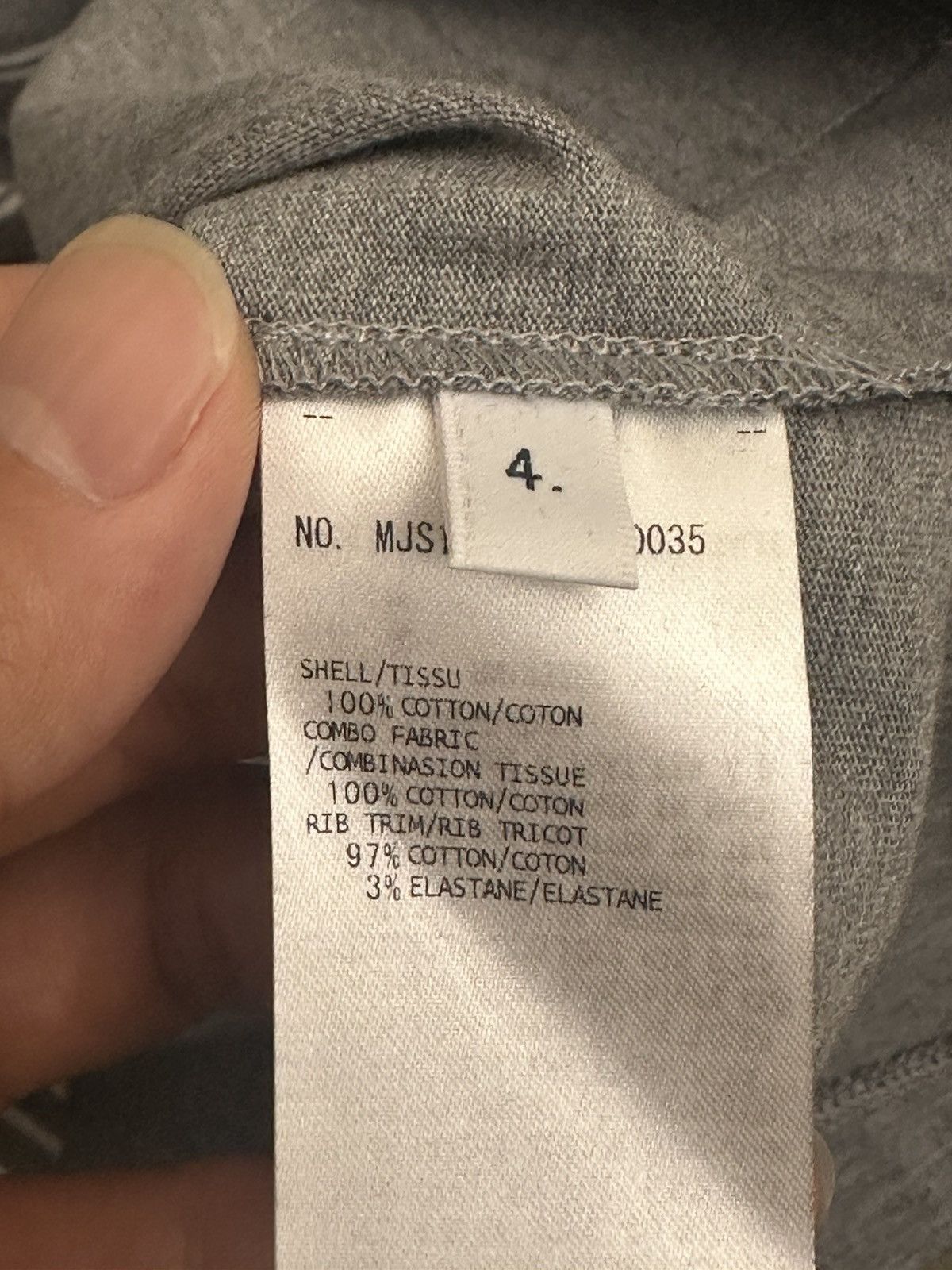 Thom Browne Thom Browne gray SS shirt new Size US XL / EU 56 / 4 - 7 Thumbnail