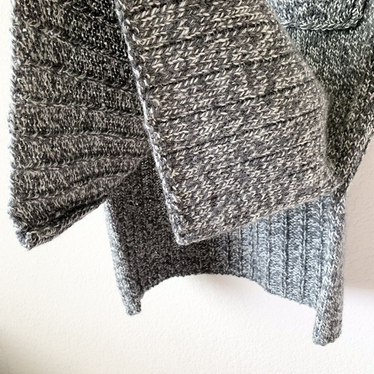 Handmade Hand knit dress with pockets Size S / US 4 / IT 40 - 5 Thumbnail