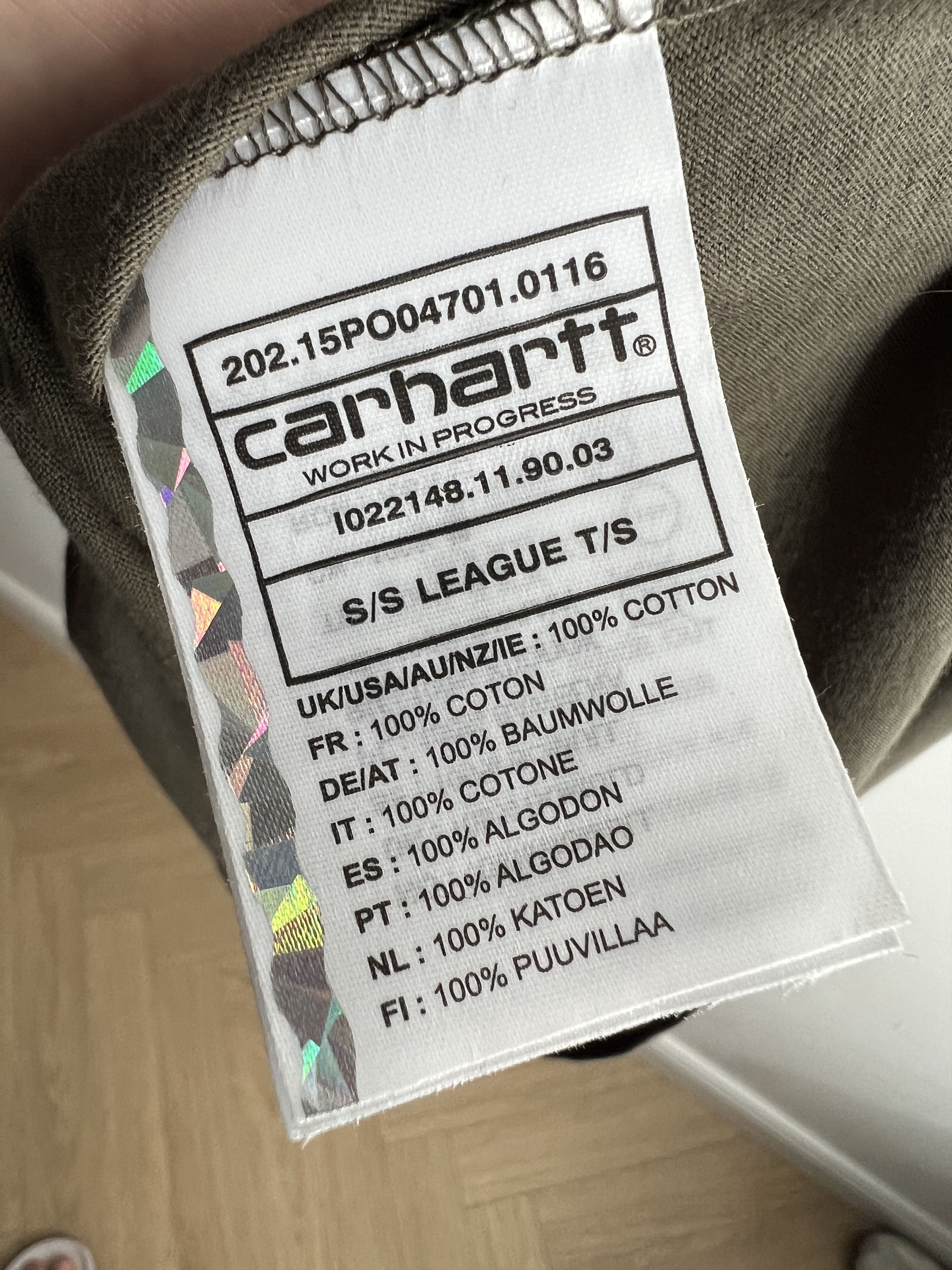 Carhartt × Carhartt Wip Vintage Japanese Style Carhartt T-shirts Work Wear Y2K 00s Size US S / EU 44-46 / 1 - 9 Thumbnail