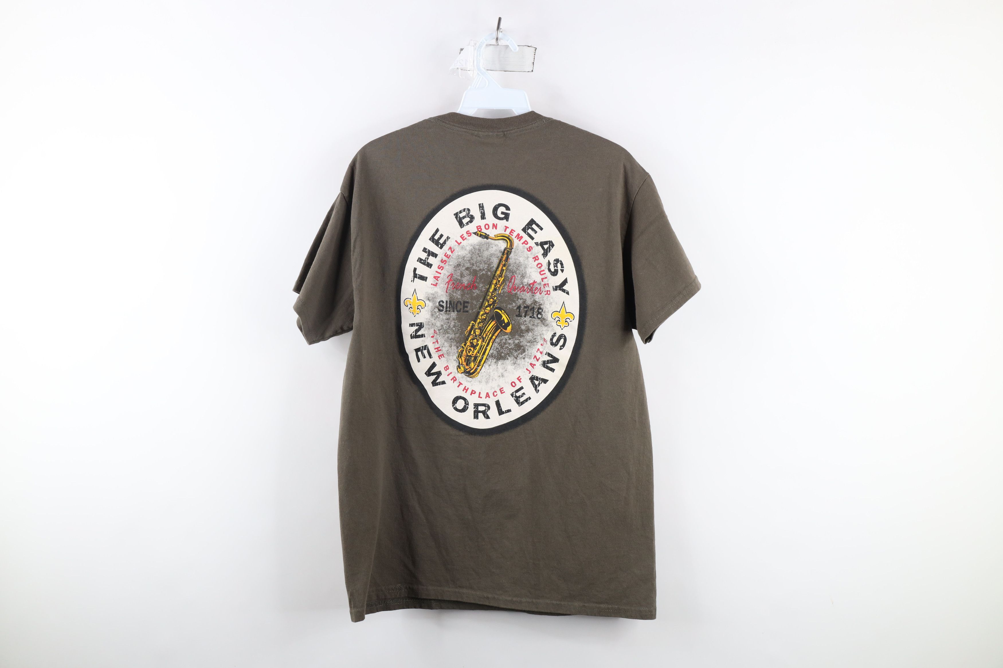 Vintage Vintage 90s Out Jazz Music The Big Easy New Orleans T-Shirt Size US M / EU 48-50 / 2 - 7 Thumbnail