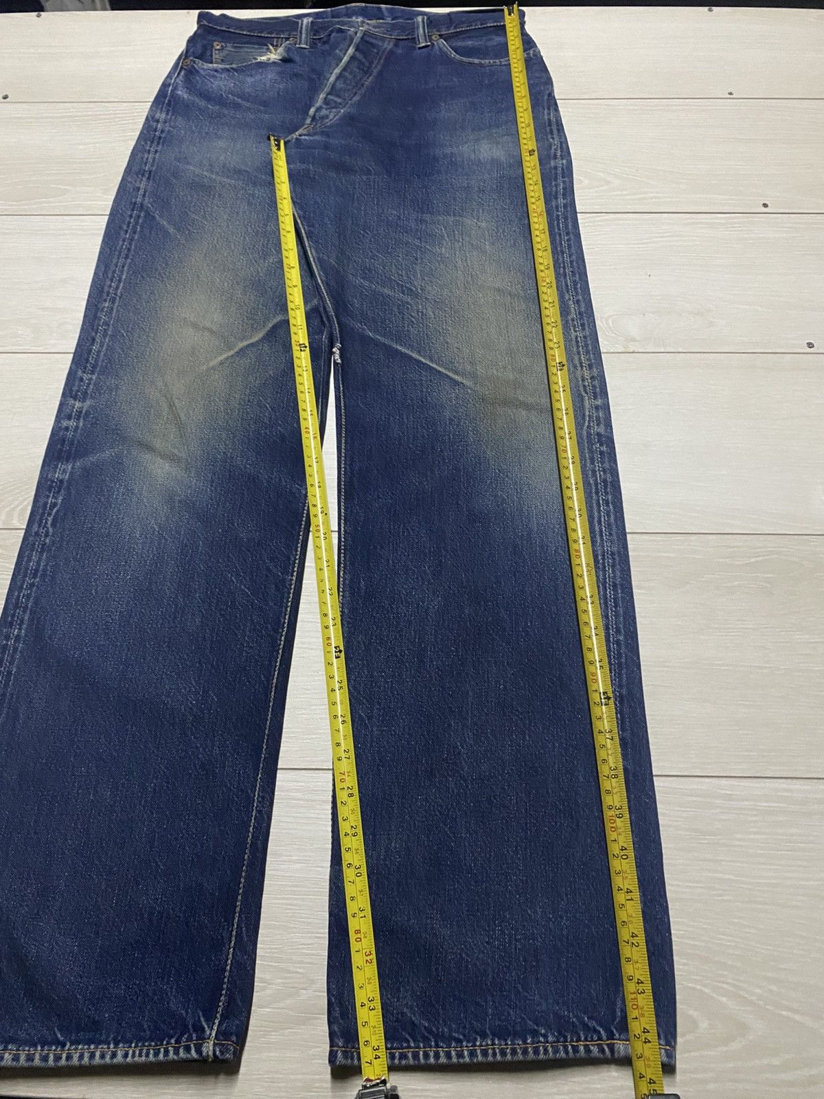 Evisu Rare archival Evisu x D.Bones x Japanese Tribute Selvedge Size US 32 / EU 48 - 21 Thumbnail