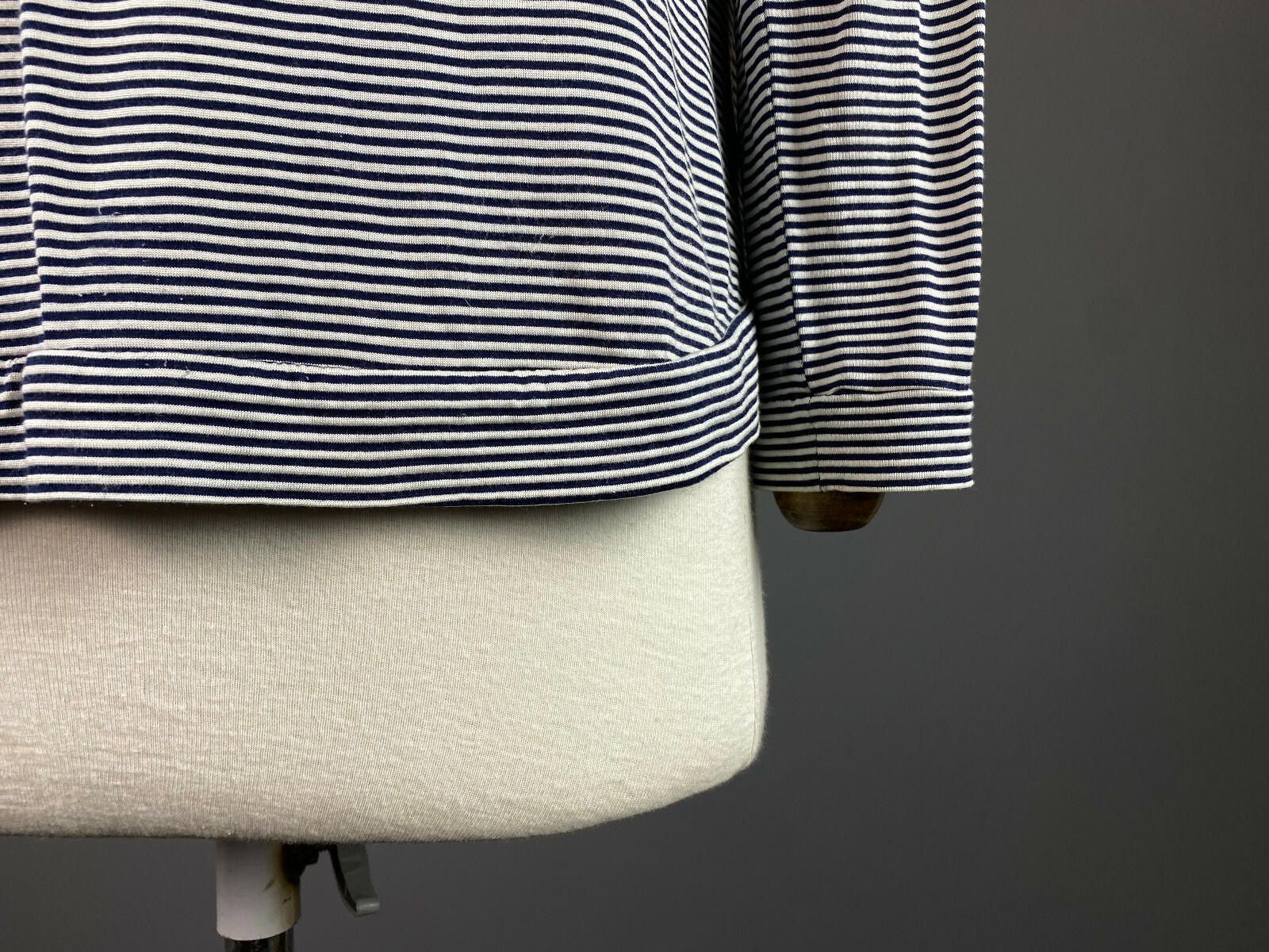 Paul & Shark Ladies Paul & Shark Silkcot Stripe Long Sleeve Sweater Size M / US 6-8 / IT 42-44 - 8 Thumbnail