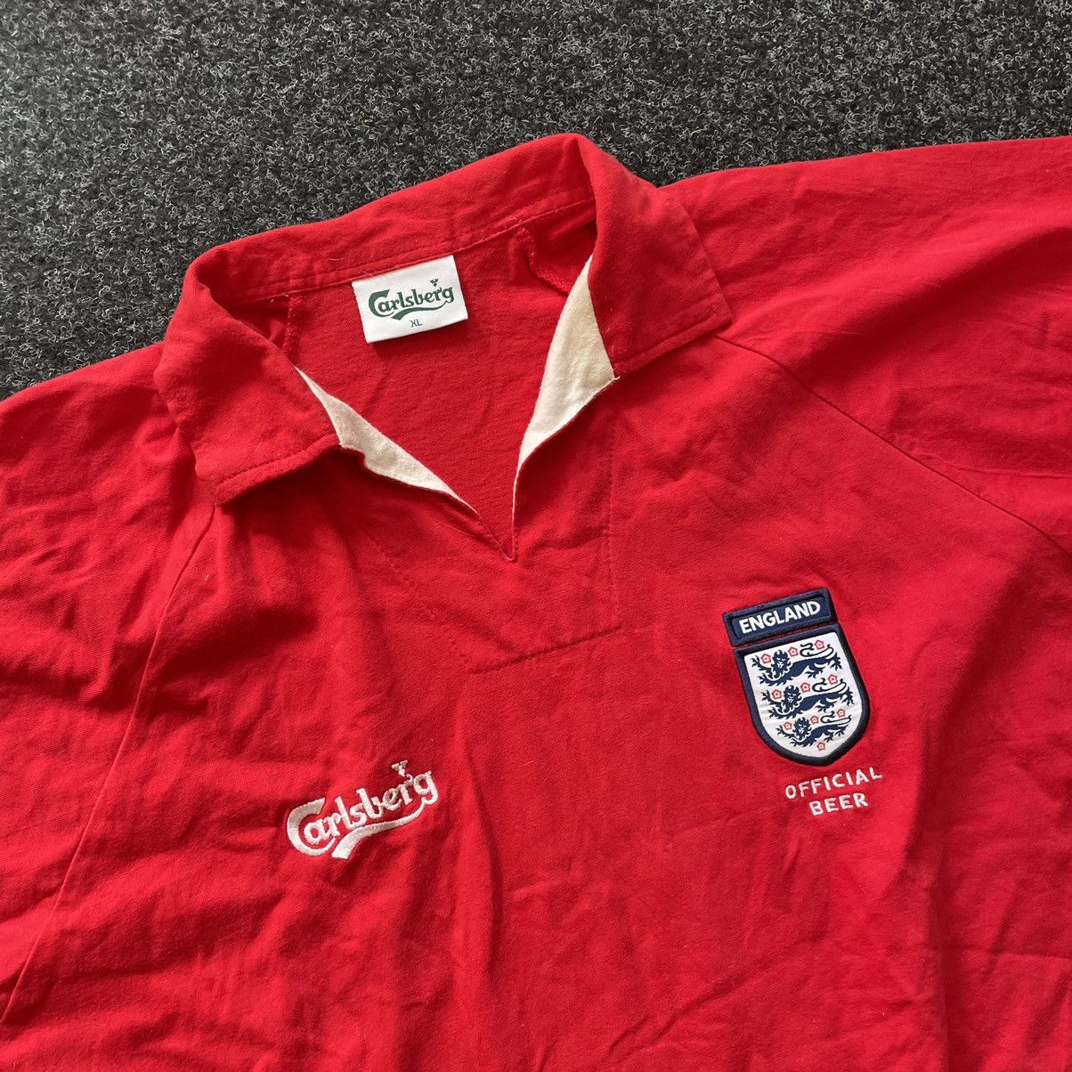 Other England Carlsberg polo tee shirt jersey Size US XL / EU 56 / 4 - 2 Thumbnail