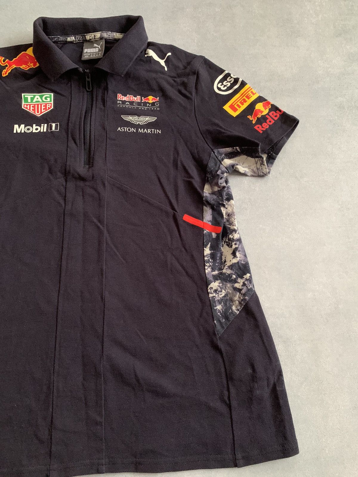 Puma × Red Bull Puma Women’s Red Bull F1 Racing Aston Martin Polo Shirt Size M / US 6-8 / IT 42-44 - 4 Thumbnail