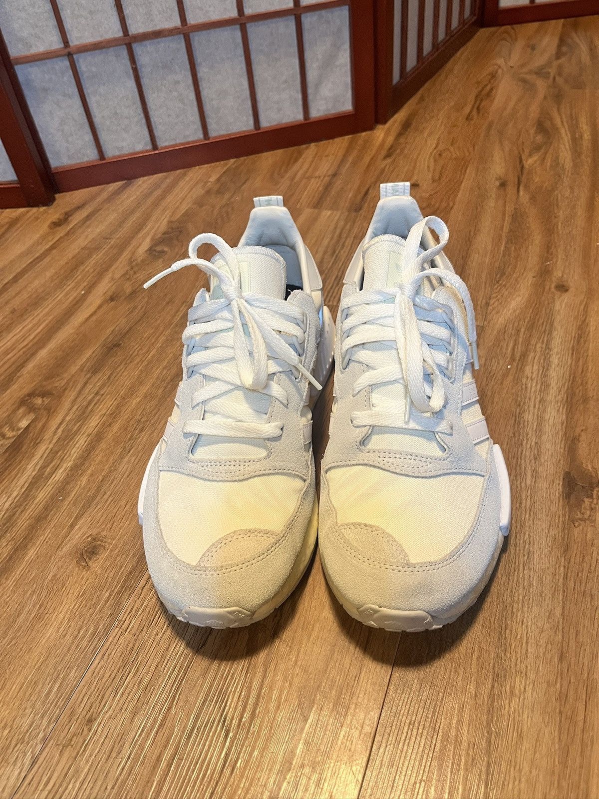 Adidas Boston Super x R1 Never Made Pack Triple White Size US 9 / EU 42 - 2 Thumbnail