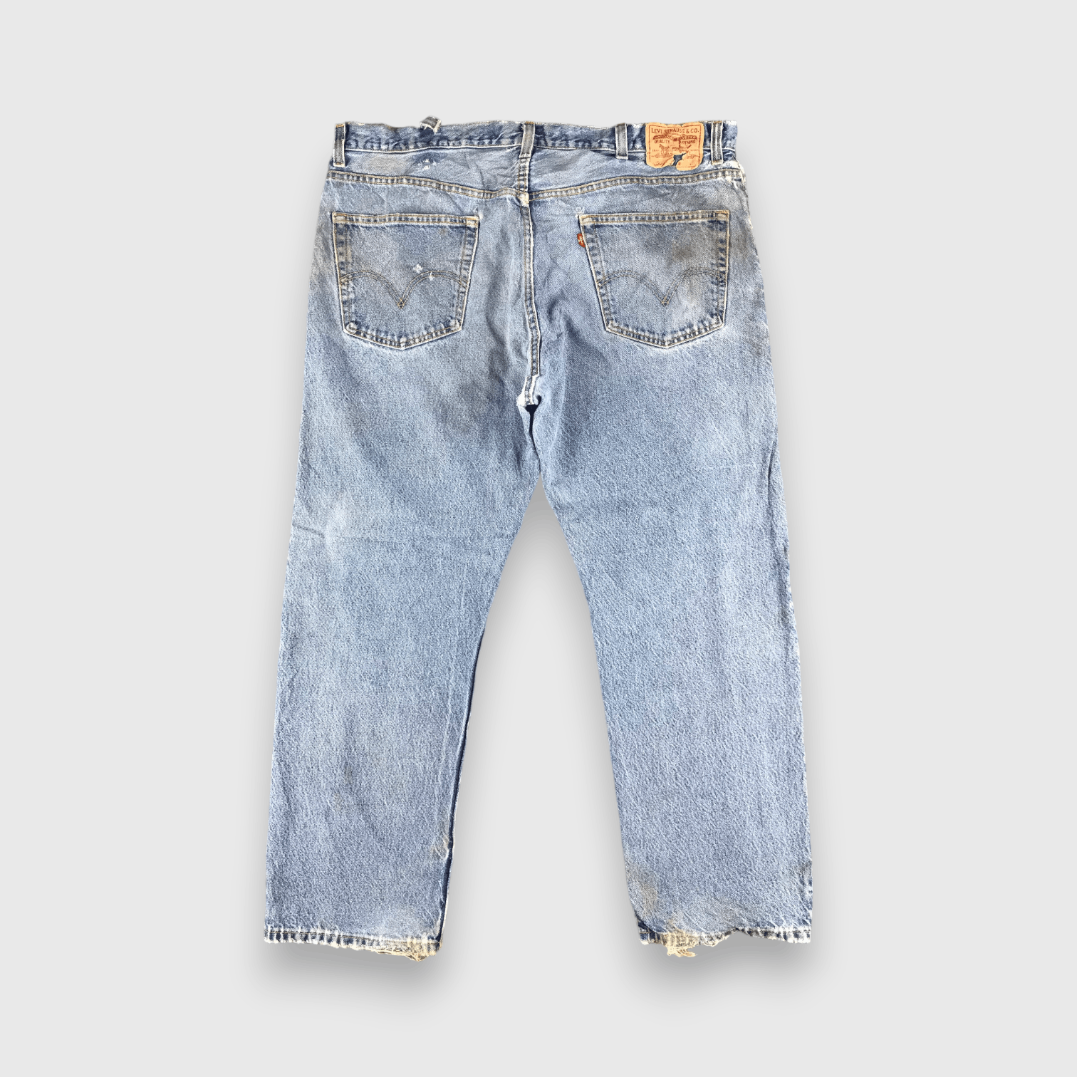 Levi's Vintage Blue Wash Levis 505 Jeans-J2619 Size US 43 - 2 Thumbnail