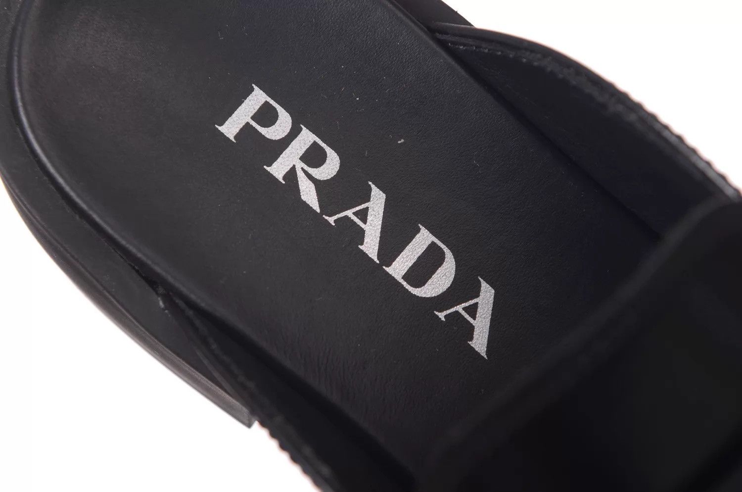 Prada Prada Triangle Logo Mule Slip-On Shoes 35 Size US 4.5 / IT 34.5 - 7 Thumbnail