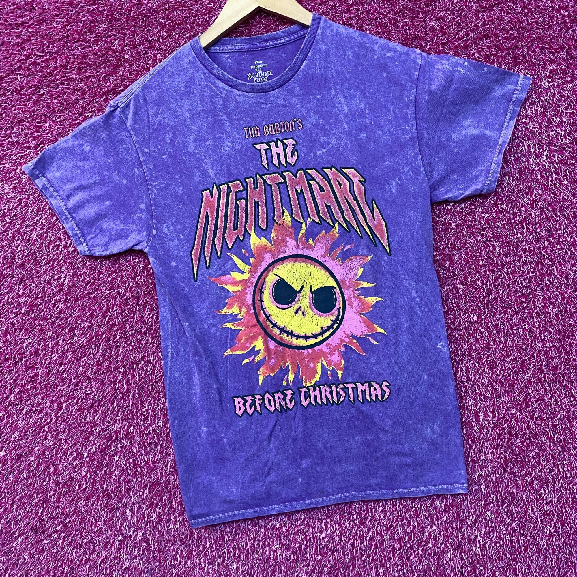 Disney The Nightmare Before Christmas Jack Skellington Sun T-Shirt Size US M / EU 48-50 / 2 - 3 Thumbnail