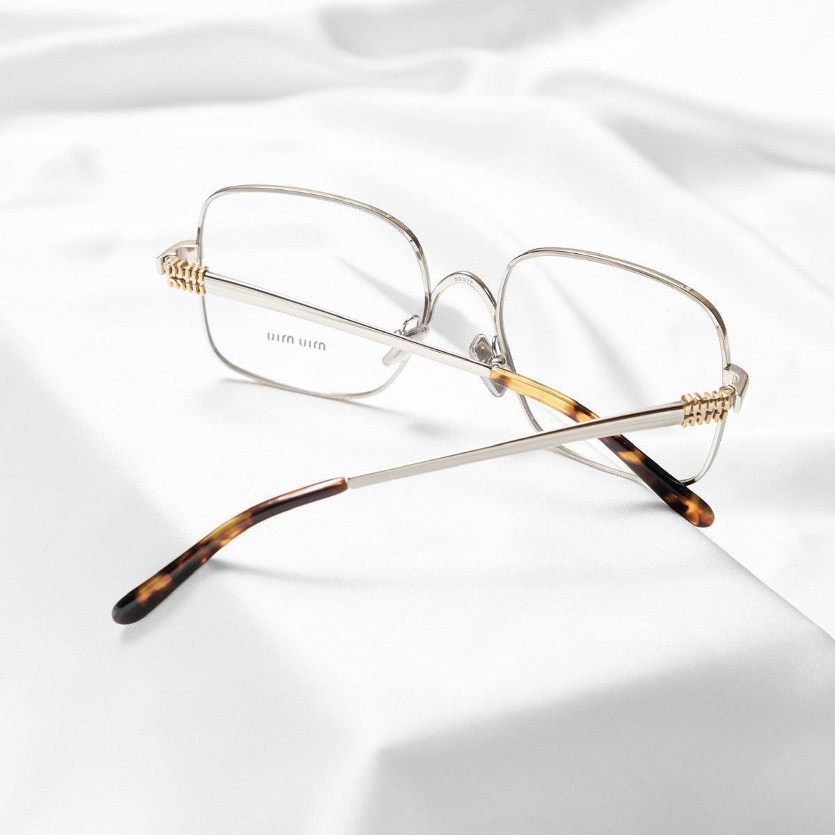 Miu Miu MIU MIU 0MU 51YV 1BC1O1 GLASSES Size ONE SIZE - 7 Thumbnail