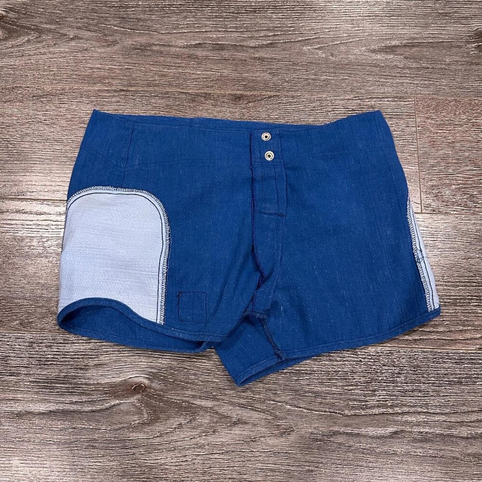 Other Vintage Golden Wave Men’s Swim Shorts – Large/XL (Estimate) Size US 32 / EU 48 - 7 Thumbnail