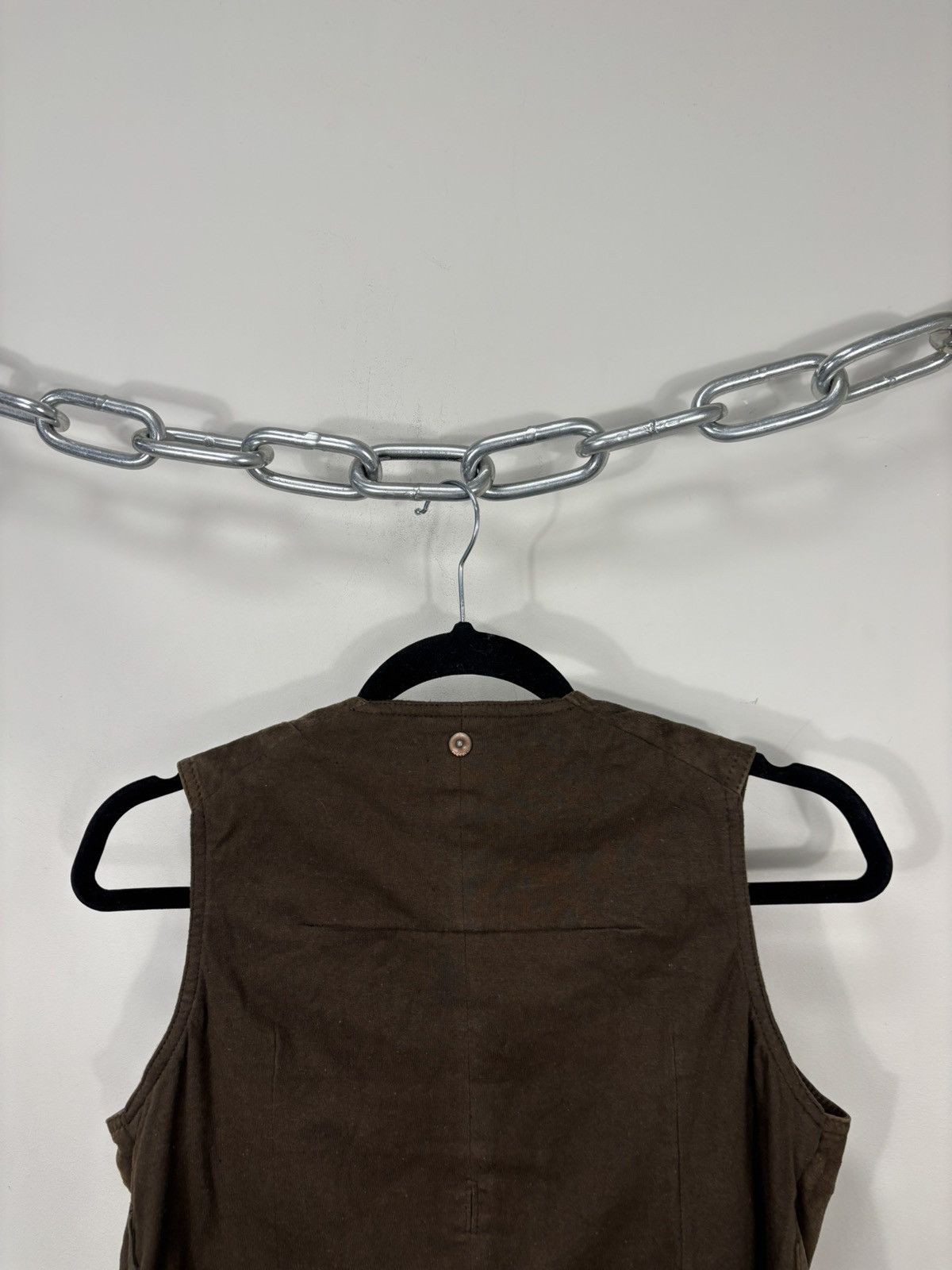 Diesel Diesel L-Zoe NWT Women’s Brown Suede Goat Leather Vest Gilet Size S / US 4 / IT 40 - 17 Thumbnail