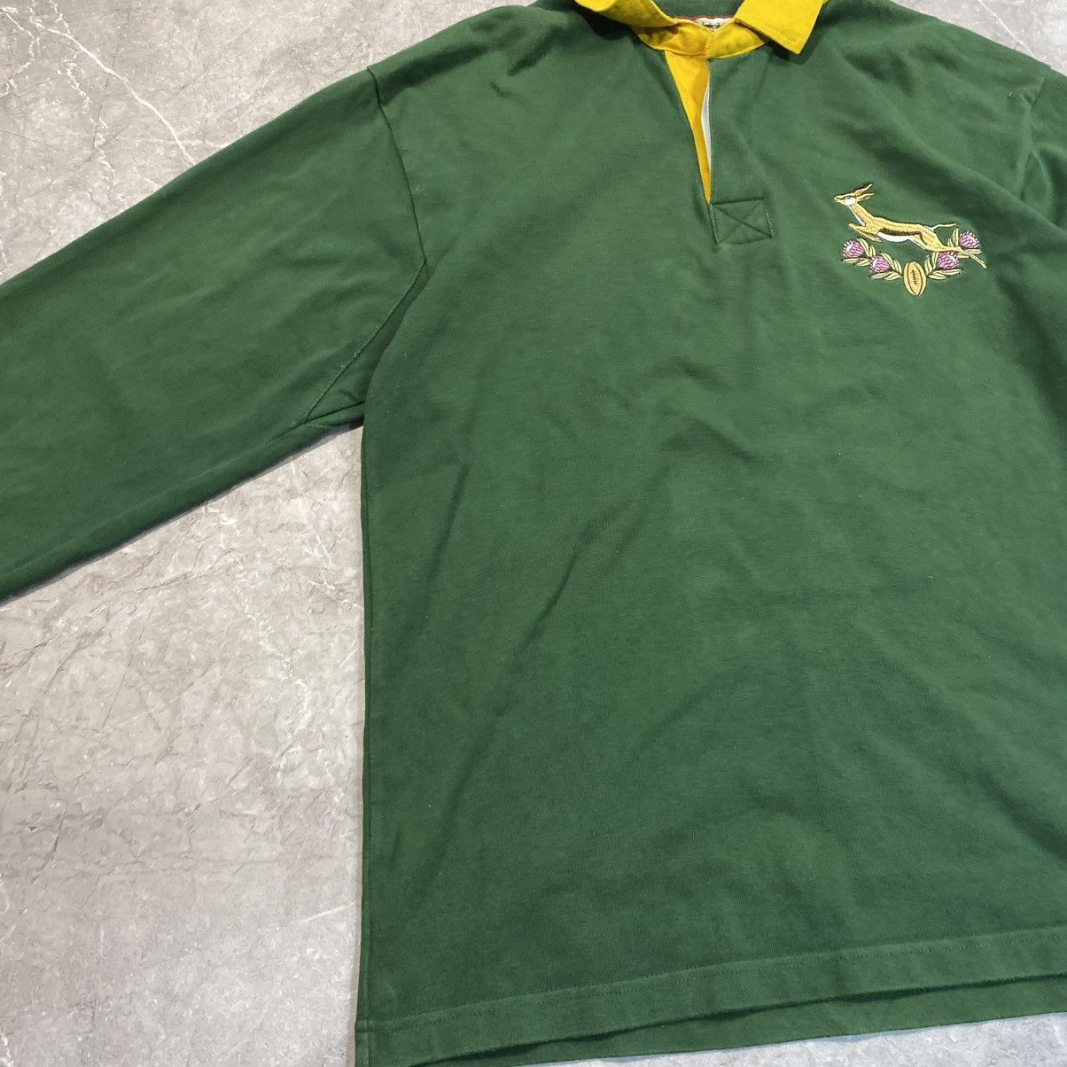 Cotton Traders × Vintage VINTAGE COTTON TRADERS SOUTH AFRICA RUGBY JERSEY 90s Size US L / EU 52-54 / 3 - 5 Thumbnail