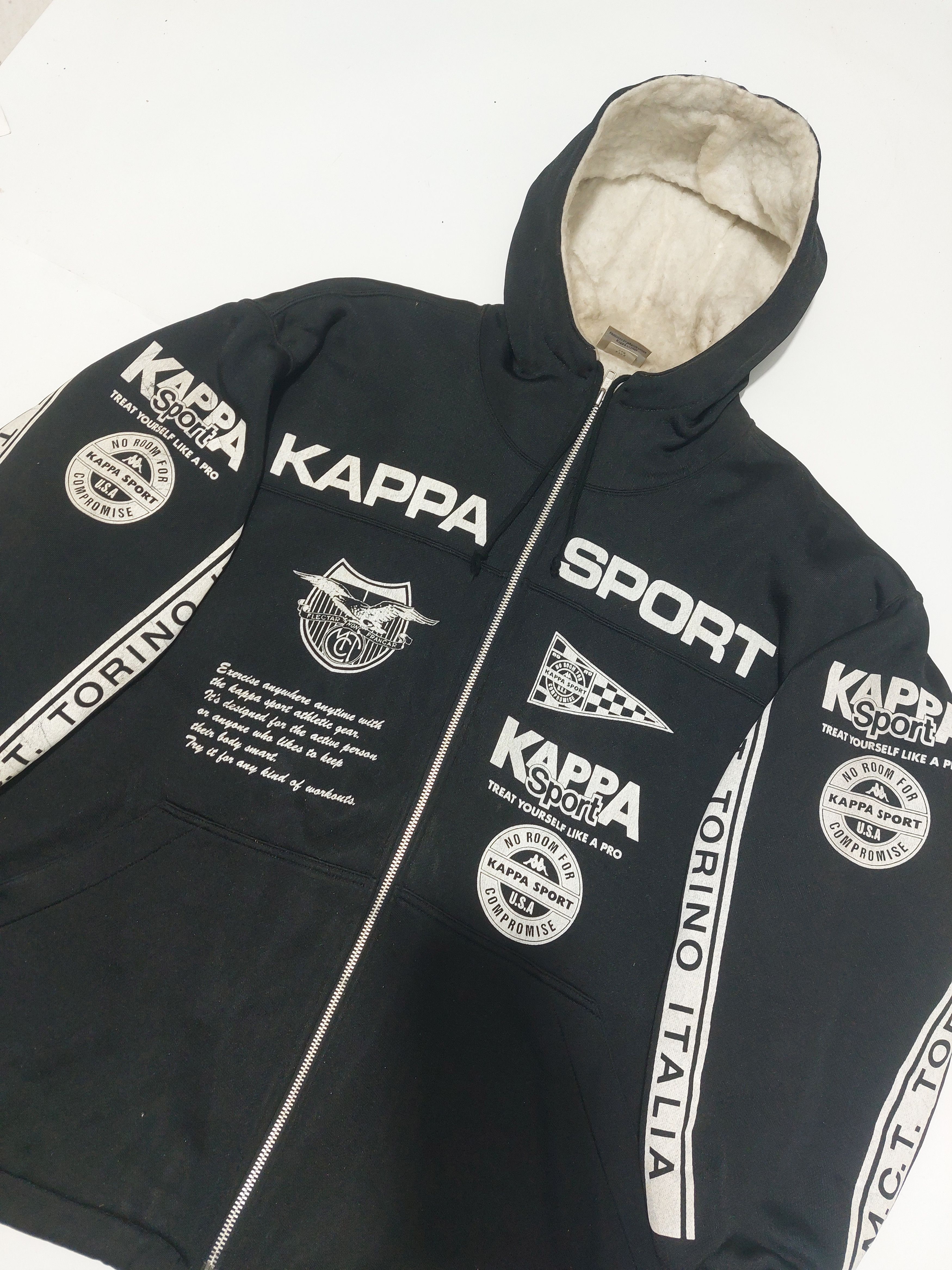 Kappa VINTAGE ZIP HOODIE KAPPA Size US XL / EU 56 / 4 - 2 Thumbnail