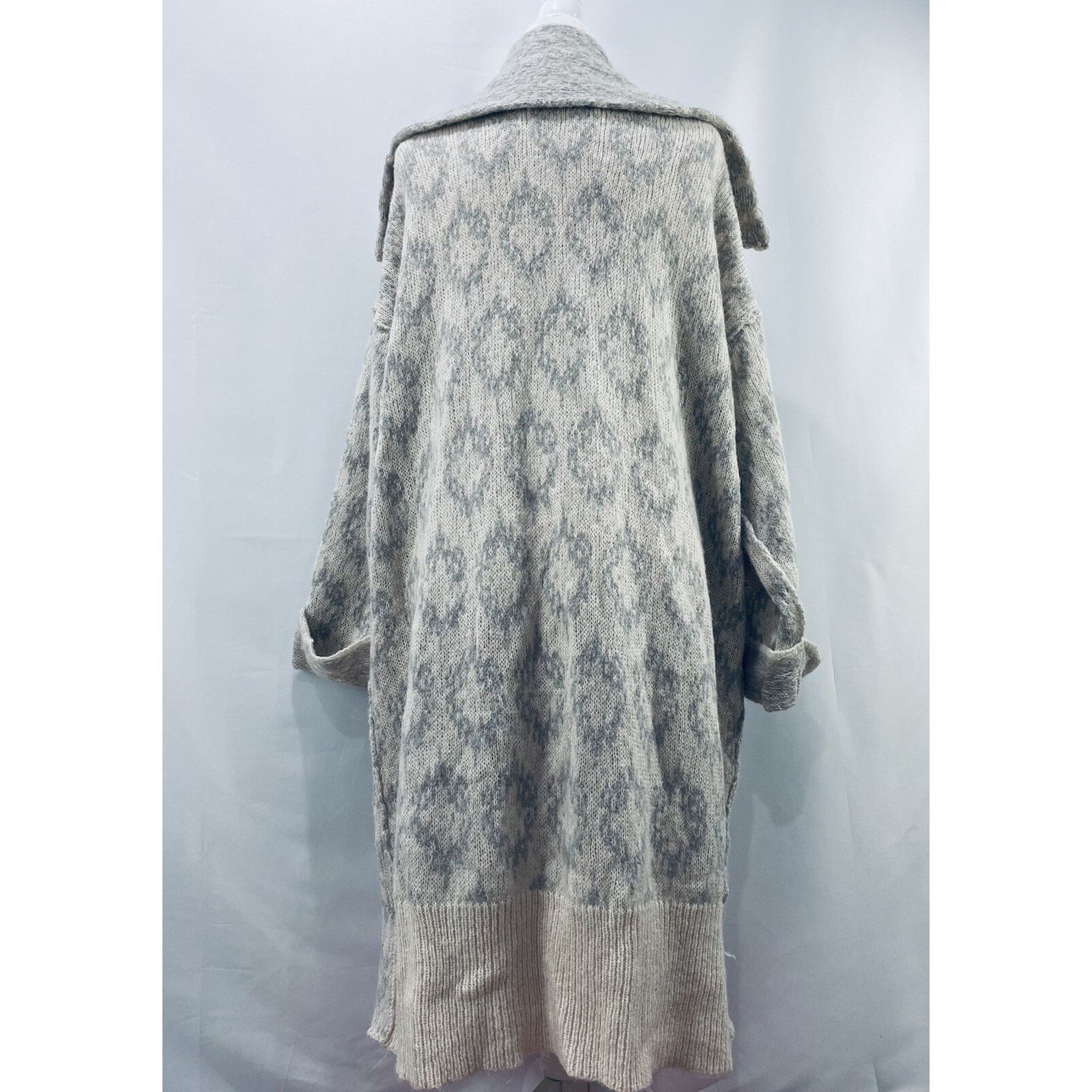 Free People Free People Like A Diamond Sweater Coat Icy Combo S A002095 Size S / US 4 / IT 40 - 7 Thumbnail