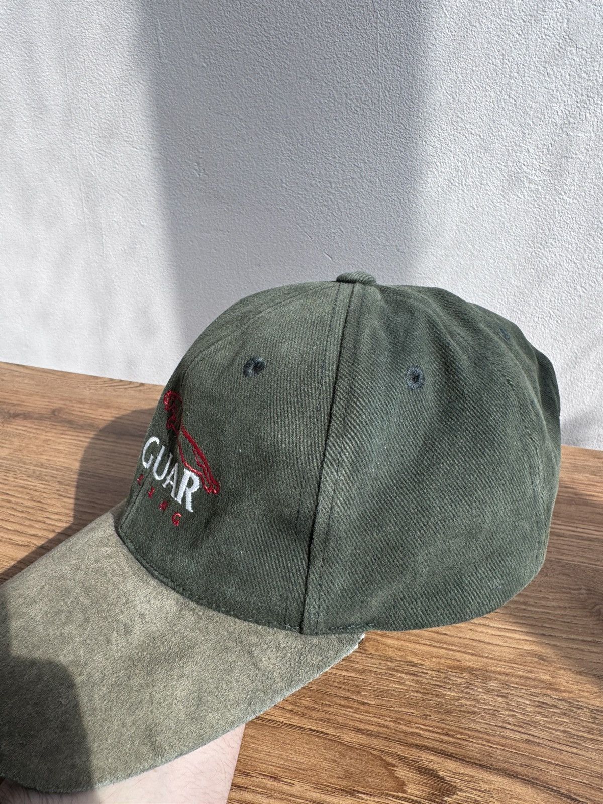 Vintage Jaguar Racing Formula One F1 Big Logo Green Cap Bintage 90s Size ONE SIZE - 17 Thumbnail