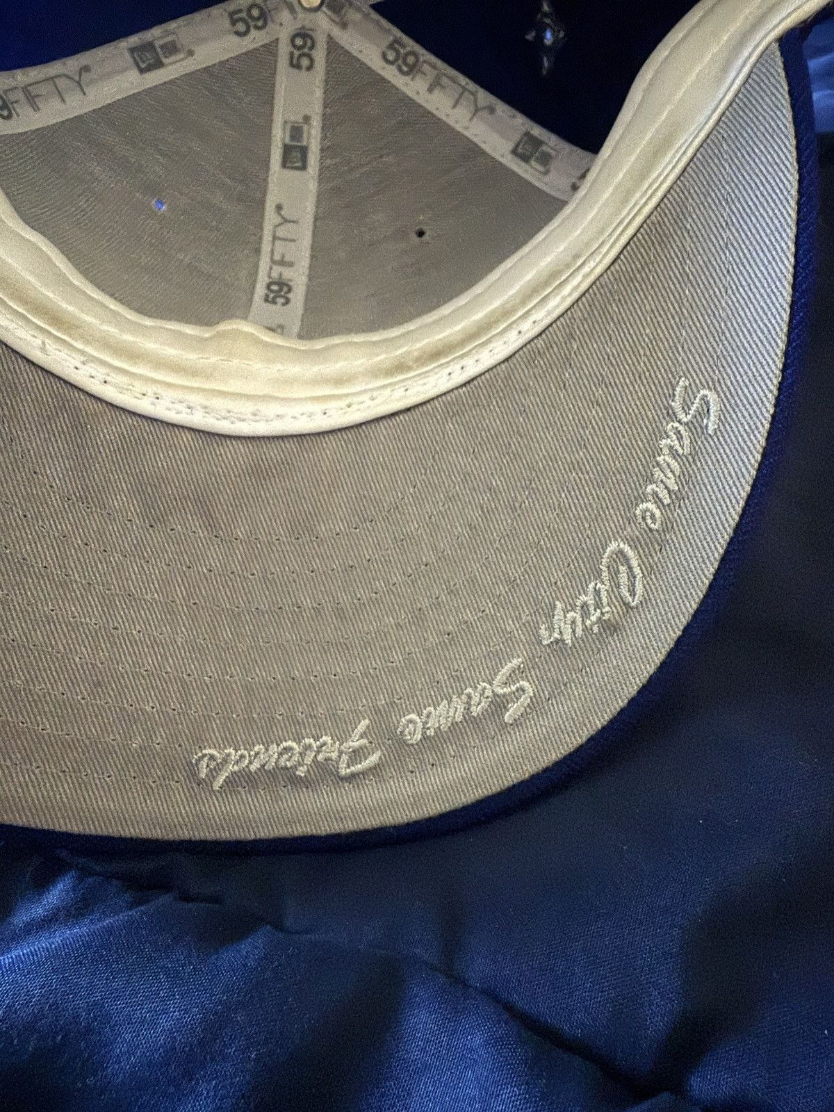 MLB Los Angeles Dodgers x OVO Collab Fitted Hat Size ONE SIZE - 7 Thumbnail