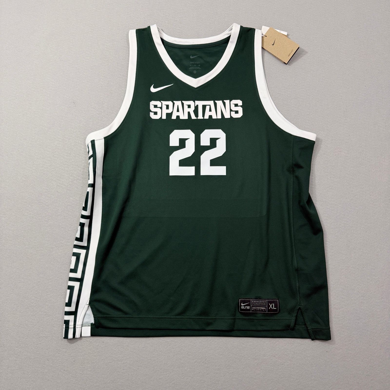 Nike Nike Michigan State Spartans Mady Sissoko Basketball Jersey Size US XL / EU 56 / 4 - 1 Thumbnail