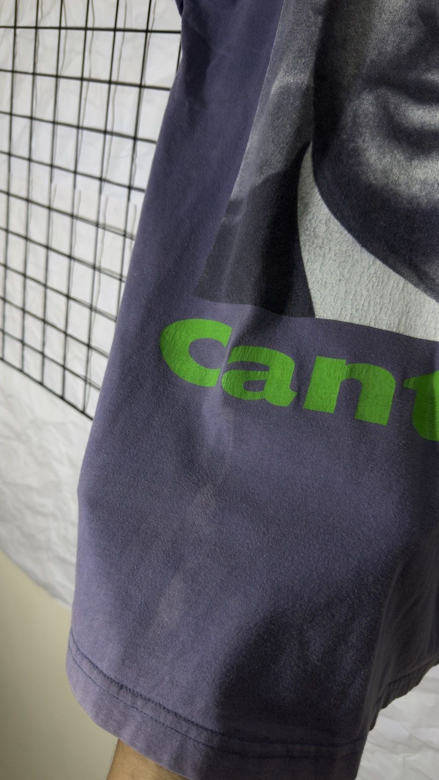 Vintage Vintage 1996 eric cantona big face tee shirt Size US XL / EU 56 / 4 - 5 Thumbnail