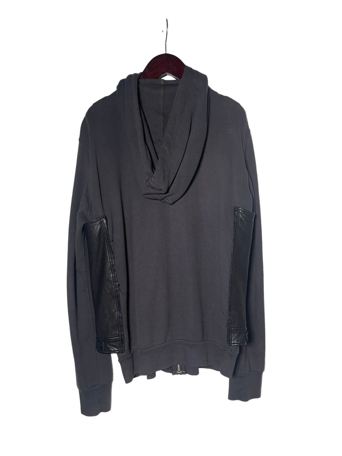 Jun Takahashi Undercover ss12 leather zip up jacket Size US M / EU 48-50 / 2 - 4 Thumbnail