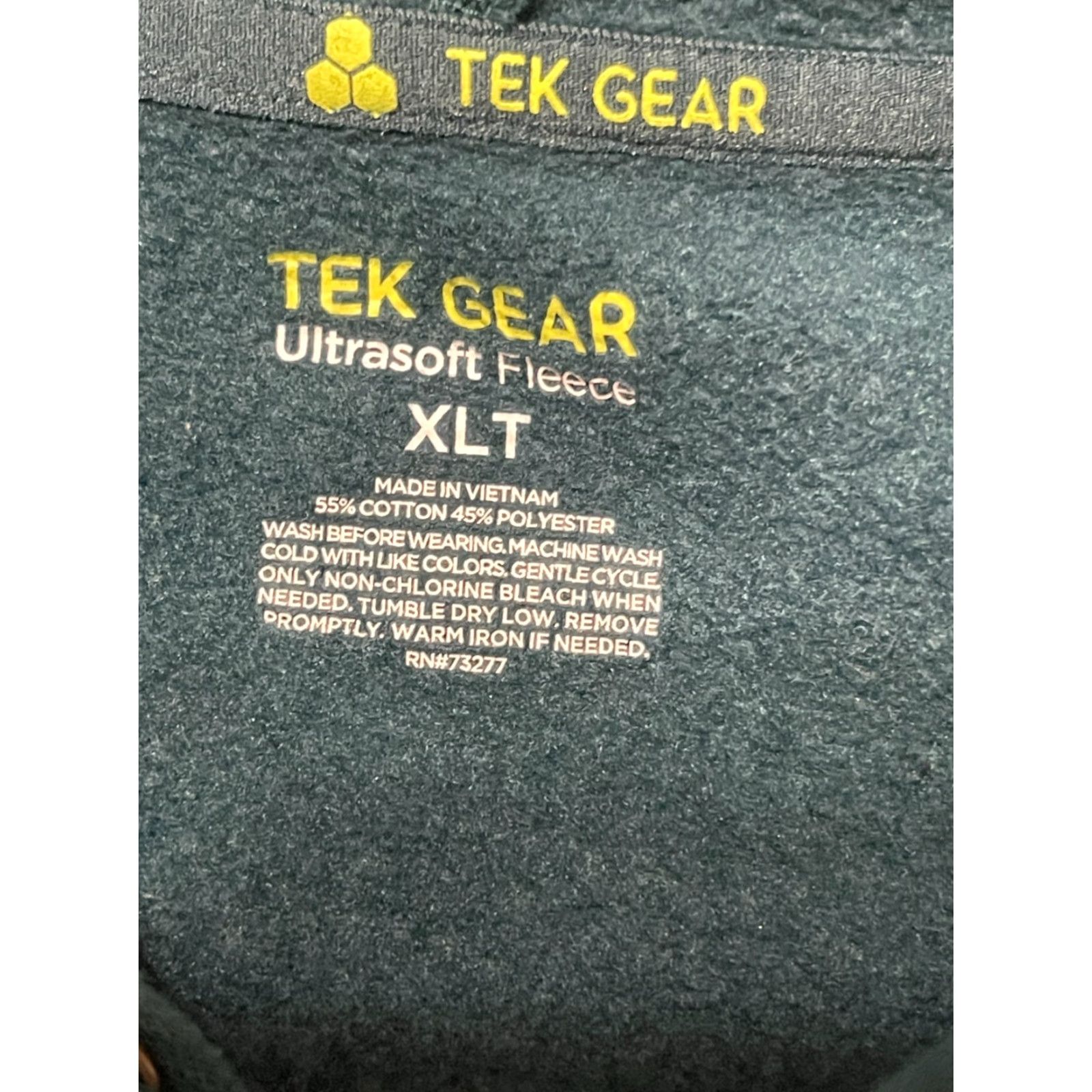 Tek Gear Tek Gear Sweatshirt Women's XL Tall Green Ultra Soft Fleece Pullover Size XL / US 12-14 / IT 48-50 - 6 Thumbnail