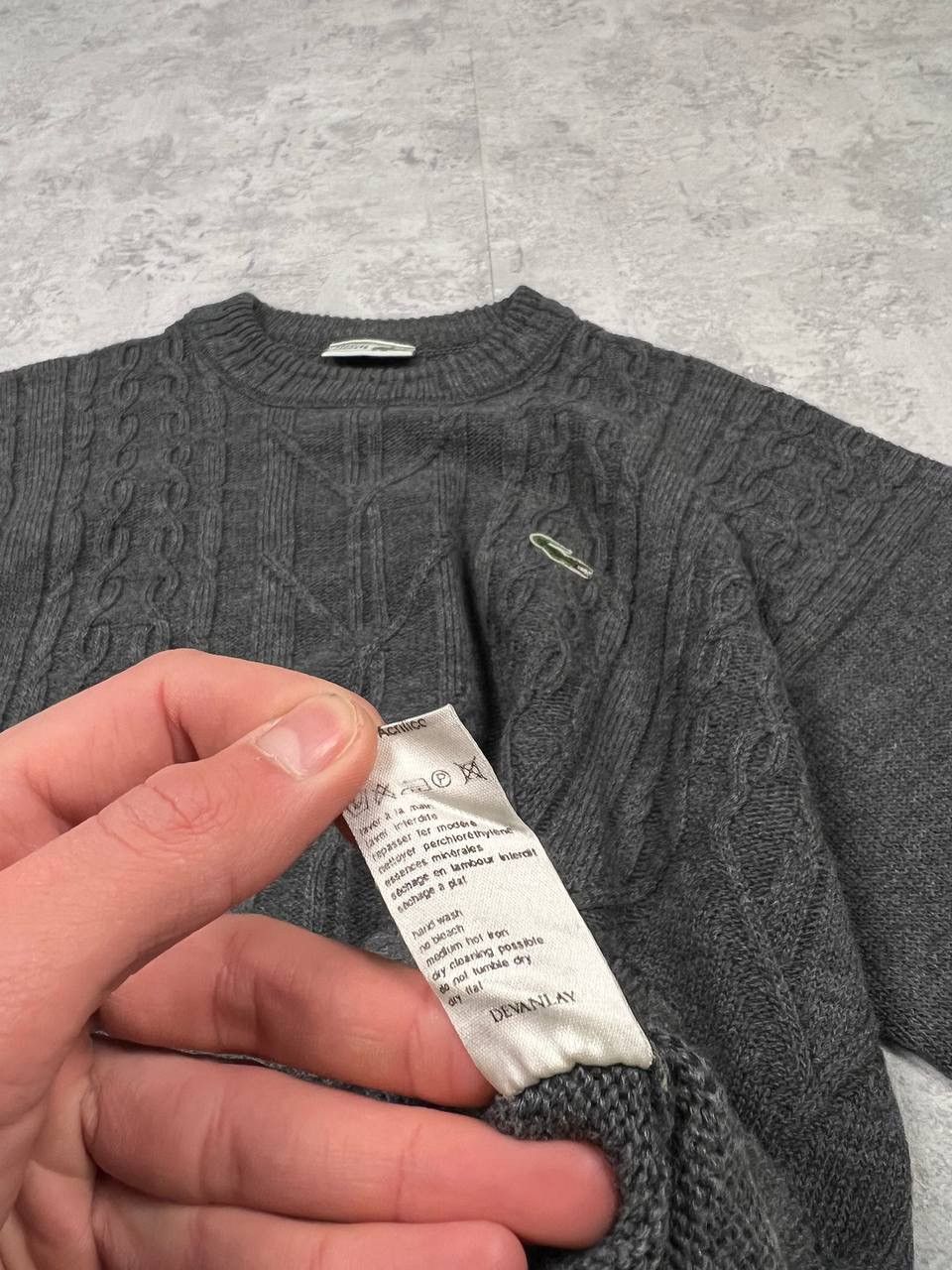 Lacoste Vintage Lacoste Knit Sweater Size US L / EU 52-54 / 3 - 12 Thumbnail