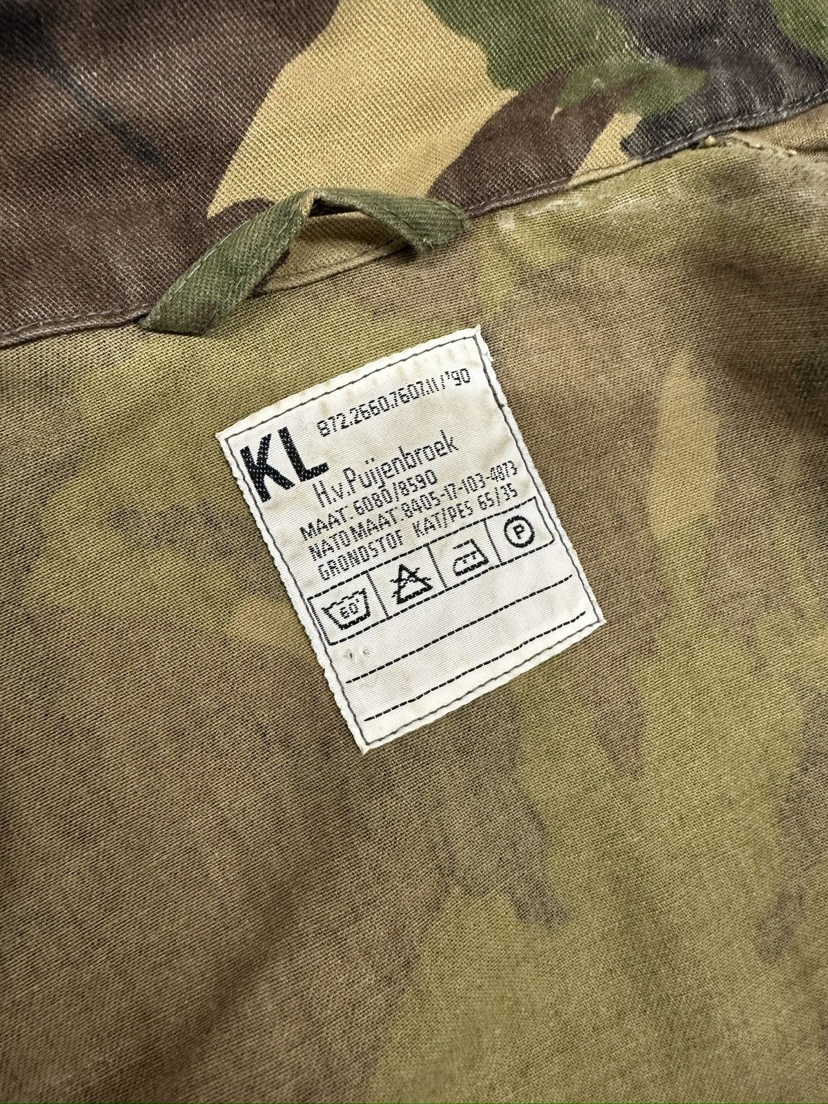 The Rolling Stones Dutch Military Camo Jacket Rolling Stones Big Logo Size US L / EU 52-54 / 3 - 5 Thumbnail