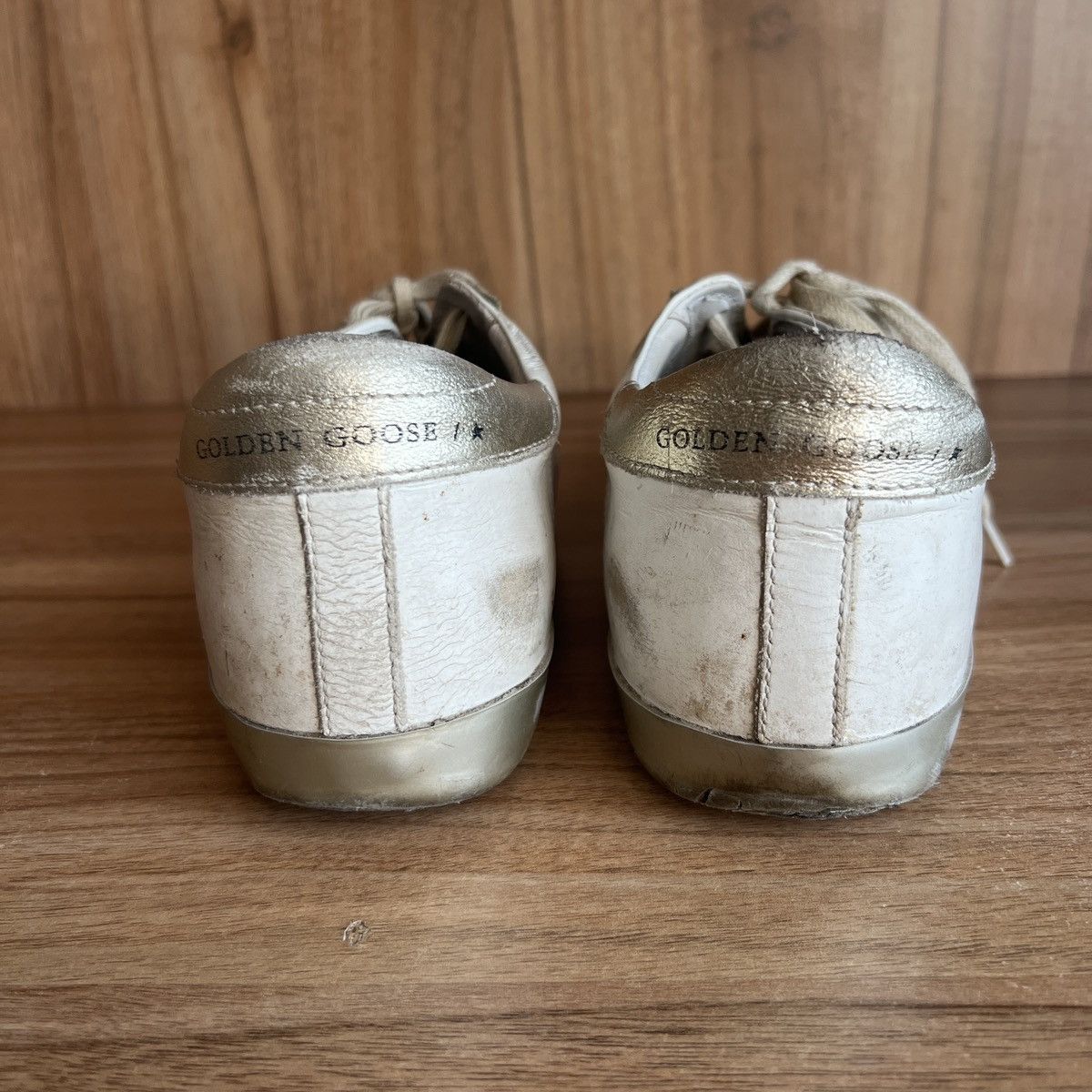 Golden Goose 🔥🔥 Golden Goose White Superstar Sneaker Size US 8 / IT 38 - 4 Thumbnail