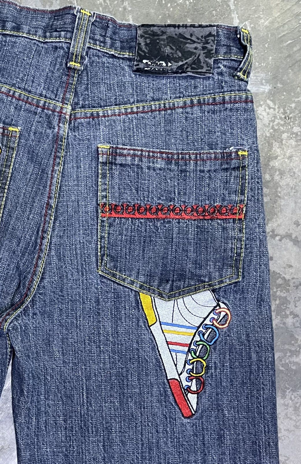If Six Was Nine × Japanese Brand Baggy Jeans Japan Qruel Size US 29 - 14 Thumbnail