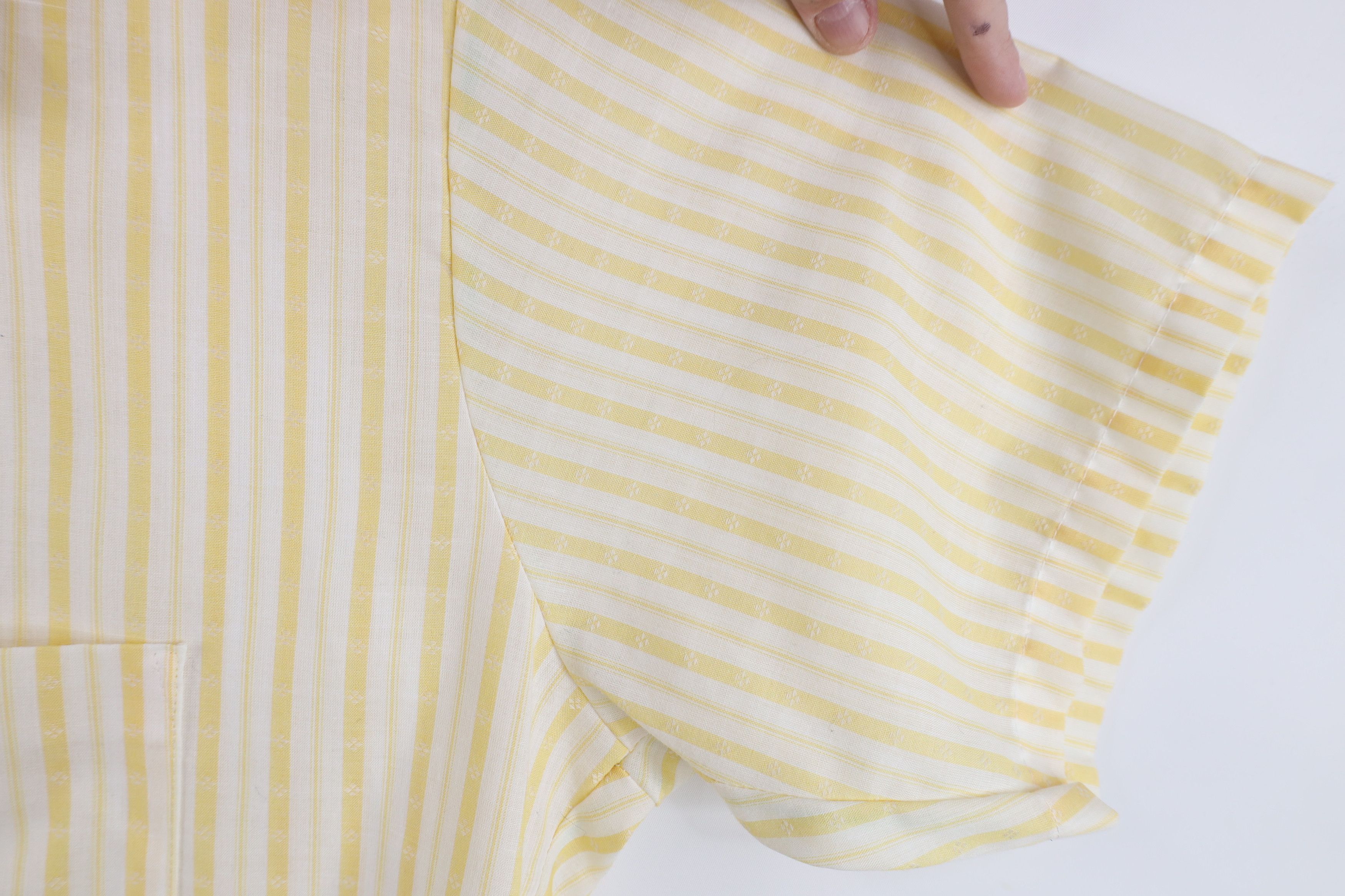 Vintage Vintage 70s Streetwear Striped Short Sleeve Button Shirt Size US XL / EU 56 / 4 - 8 Thumbnail