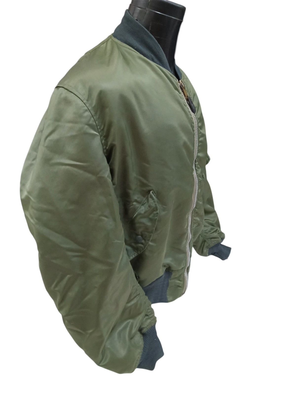 Vintage Vintage Concord Industries USAF MA-1 Flight Jacket Size US XL / EU 56 / 4 - 2 Thumbnail