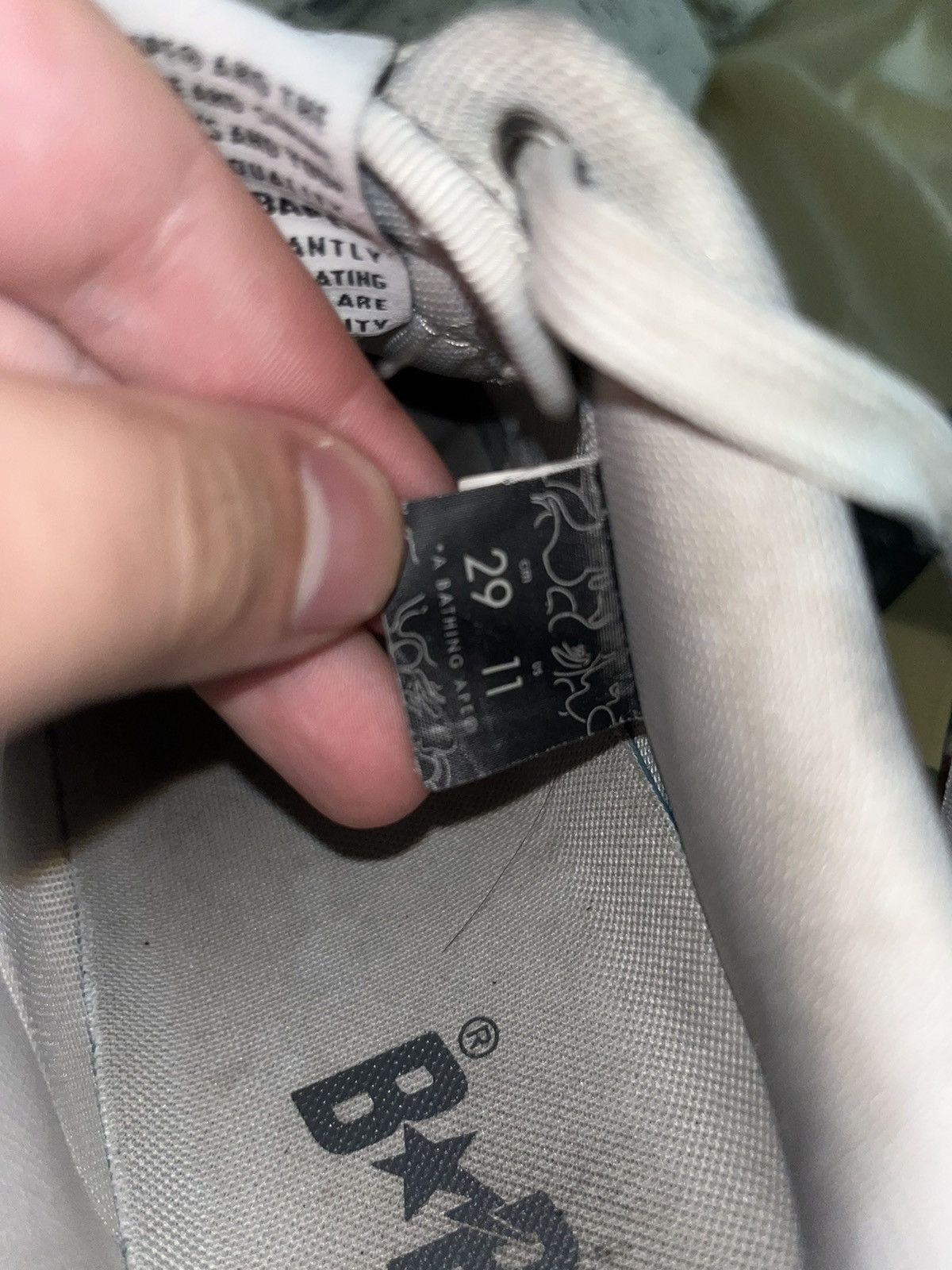 Bape BAPESTA #2 Size US 11 / EU 44 - 11 Thumbnail