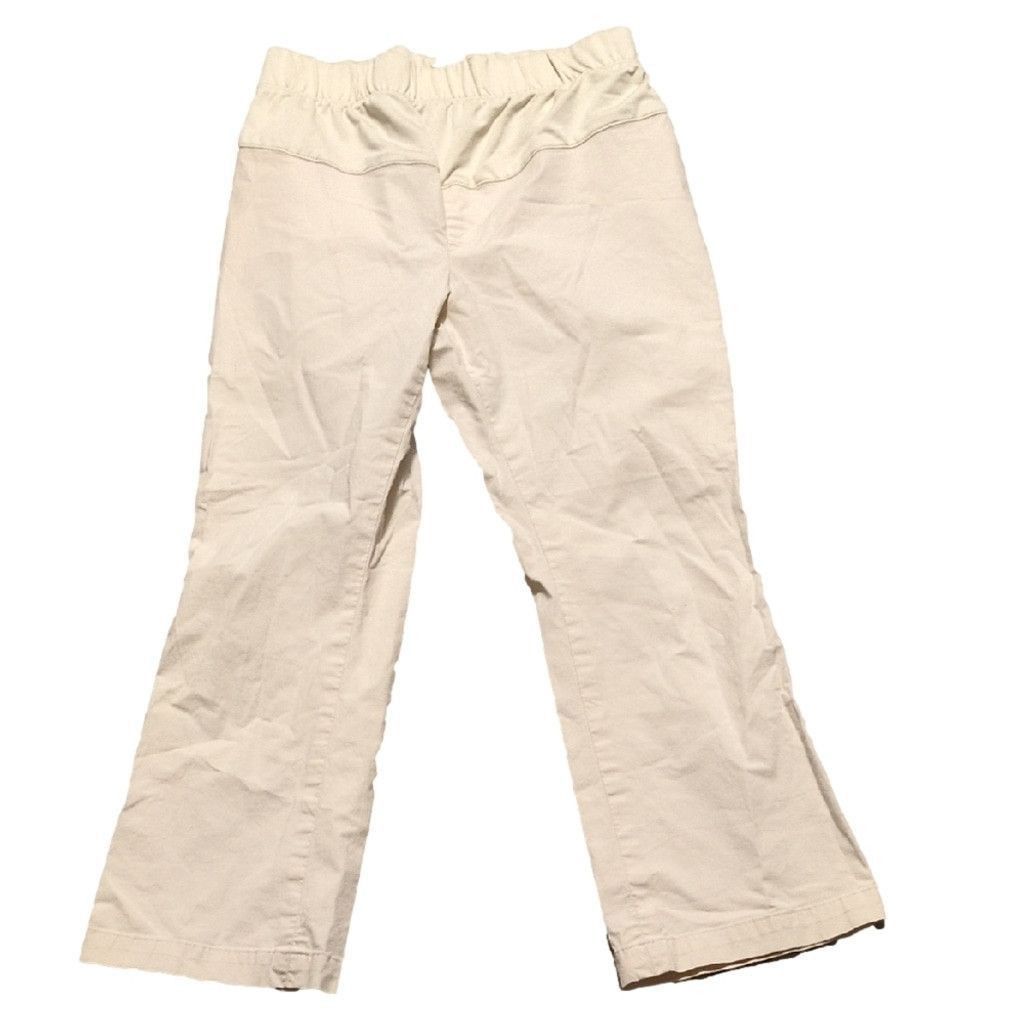 Gap Gap Maternity Cream Pants Size 4 Size 27" / US 4 / IT 40 - 2 Thumbnail