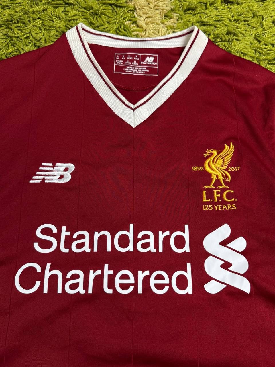 New Balance Liverpool 125 Years Anniversary Soccer Jersey Football Shirt Size US S / EU 44-46 / 1 - 2 Thumbnail