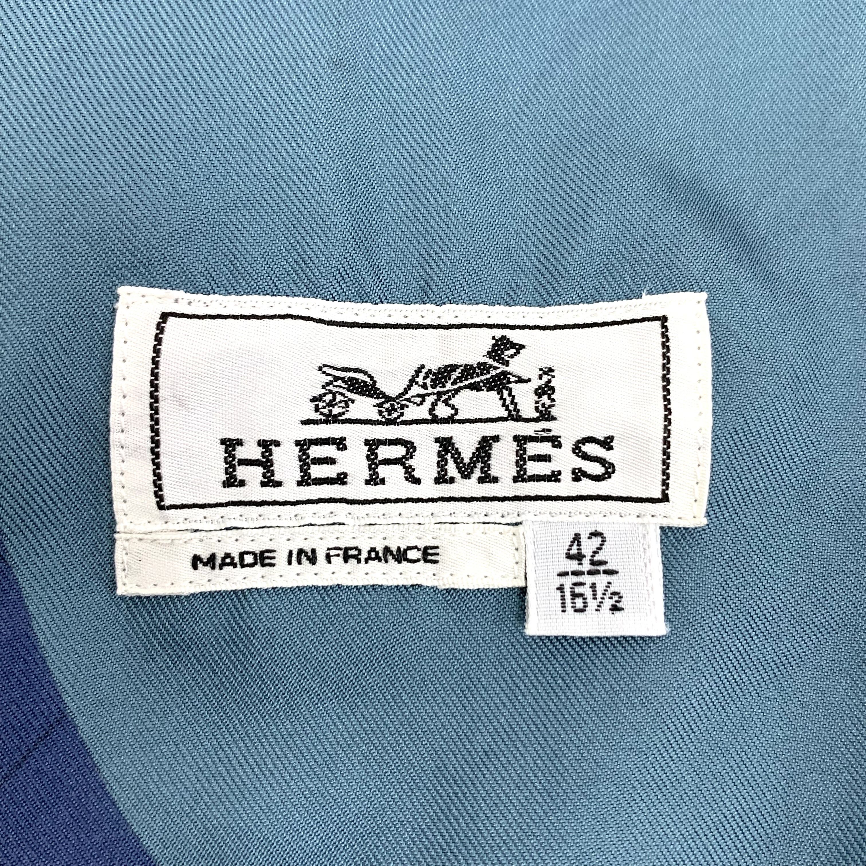 Hermes Hermes Silk Hoodie Geometric Jacket (42) Size US XS / EU 42 / 0 - 5 Thumbnail