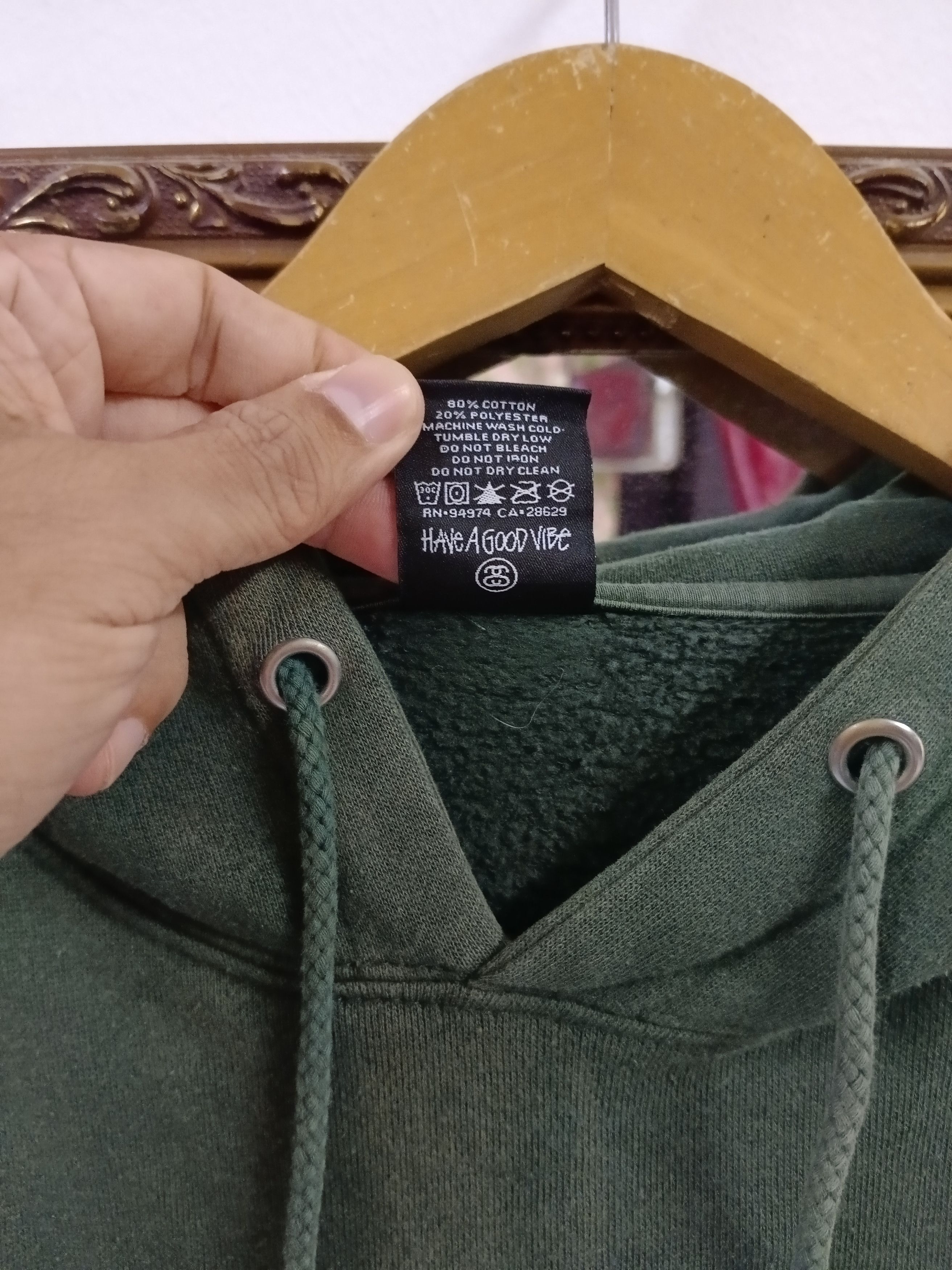 Stussy SICK SUN FADED STUSSY HOODIE Size US M / EU 48-50 / 2 - 10 Thumbnail