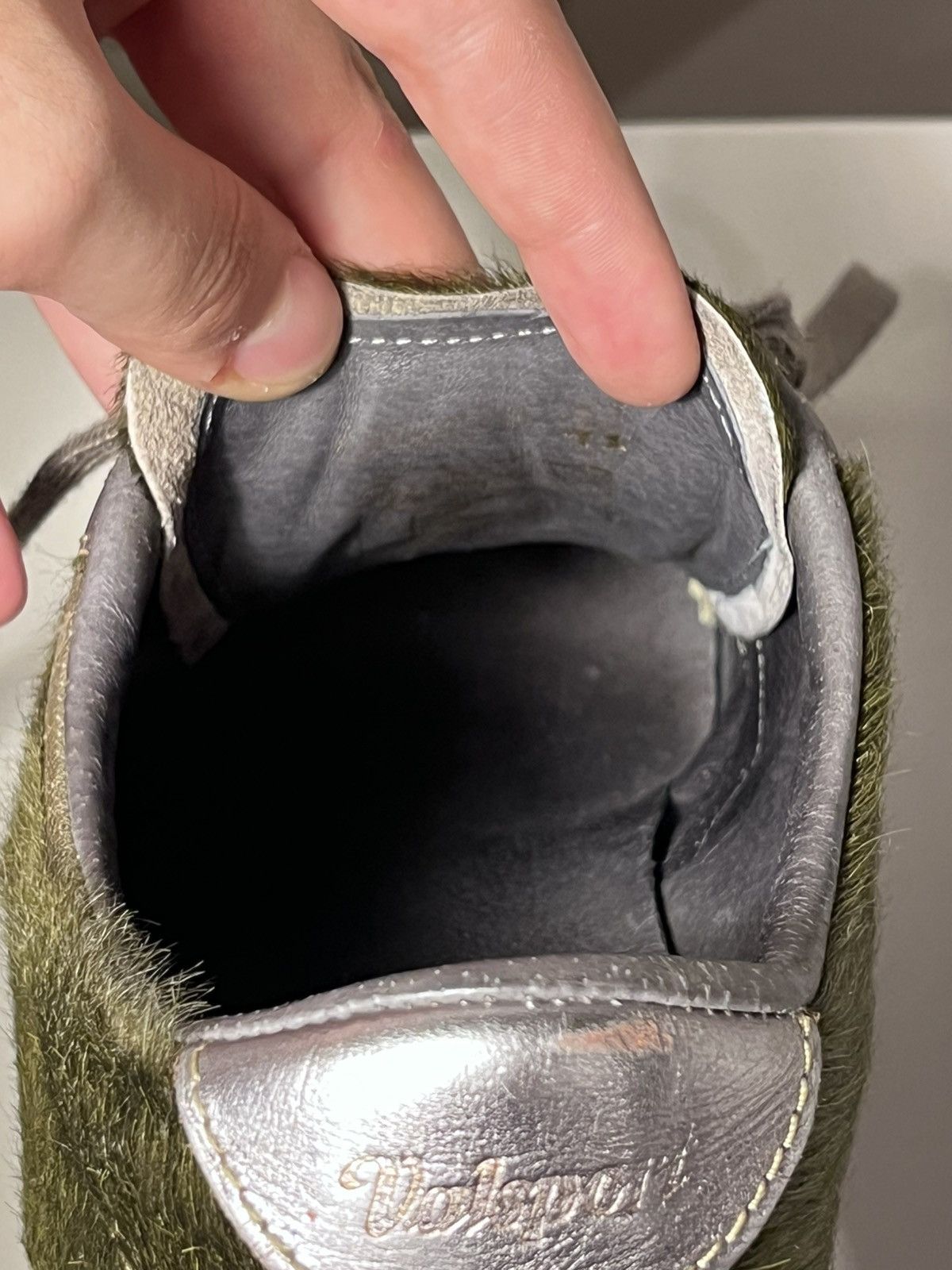 Other Valsport 1920 Italian Green Pony Hair Sneakers Size US 8 / EU 41 - 9 Thumbnail